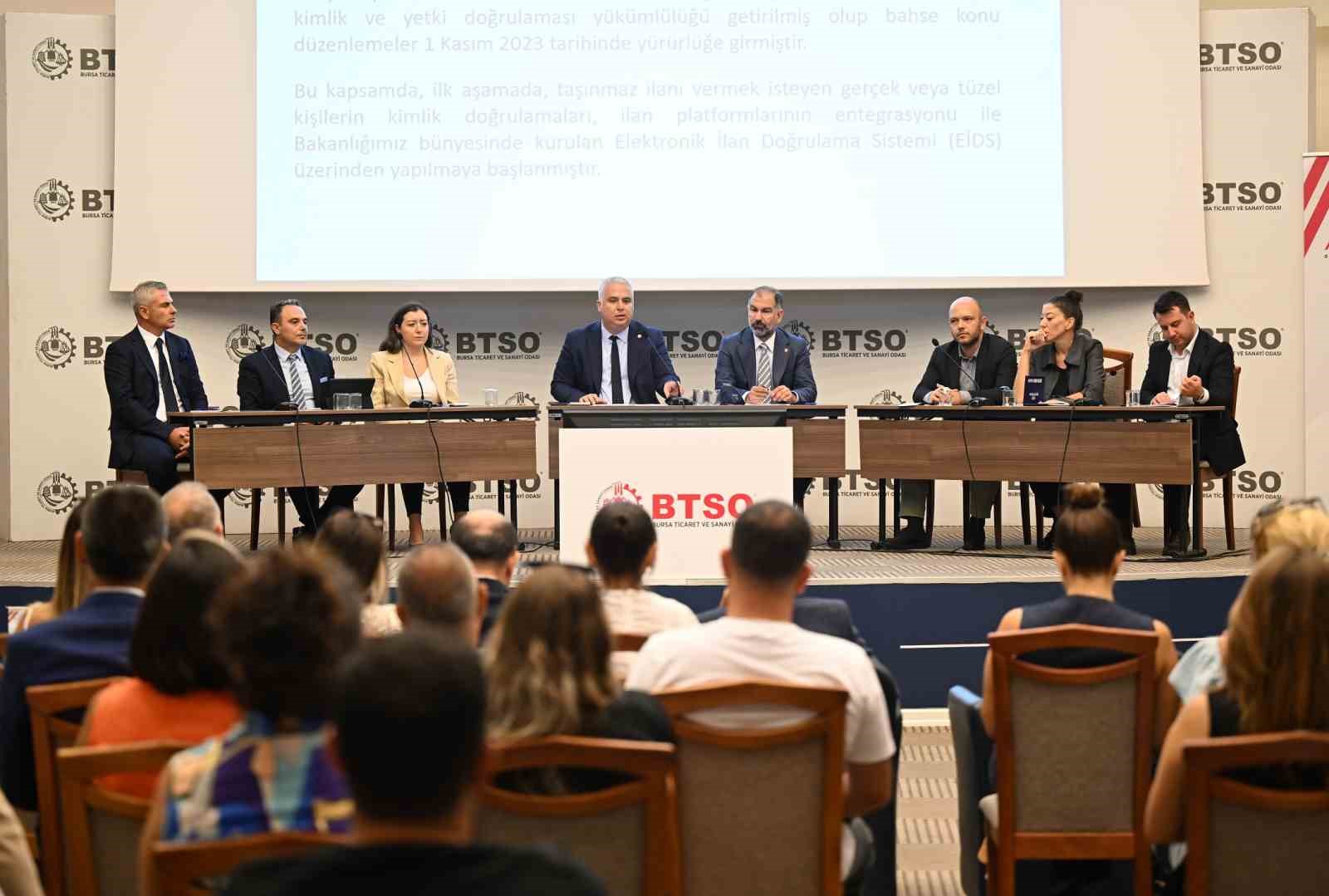 BTSO Akademi’den ‘Elektronik İlan Doğrulama Sistemi’ bilgilendirme semineri
