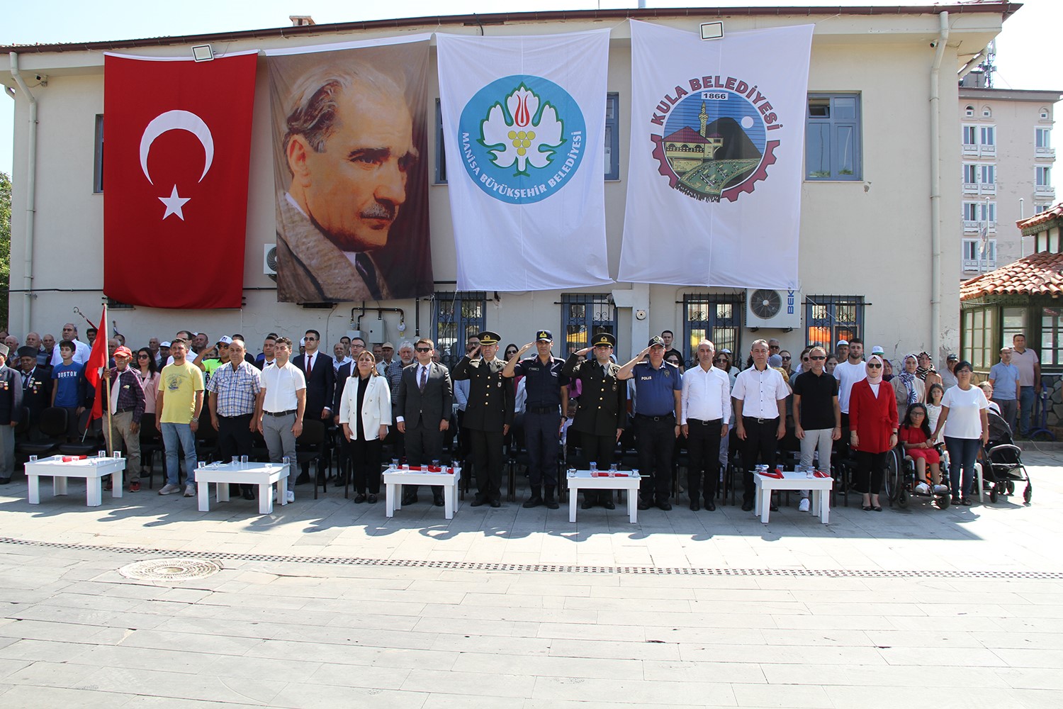 Kula’nın düşman işgalinden kurtuluşunun 102. yılı kutlamaları başladı
