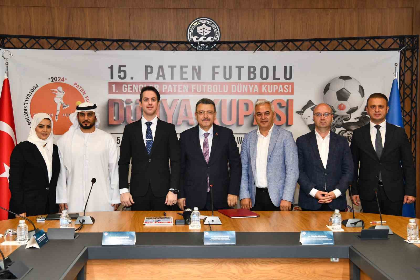 Paten Futbolu Dünya Kupası Türkiye’de ilk kez Trabzon’da düzenlenecek
