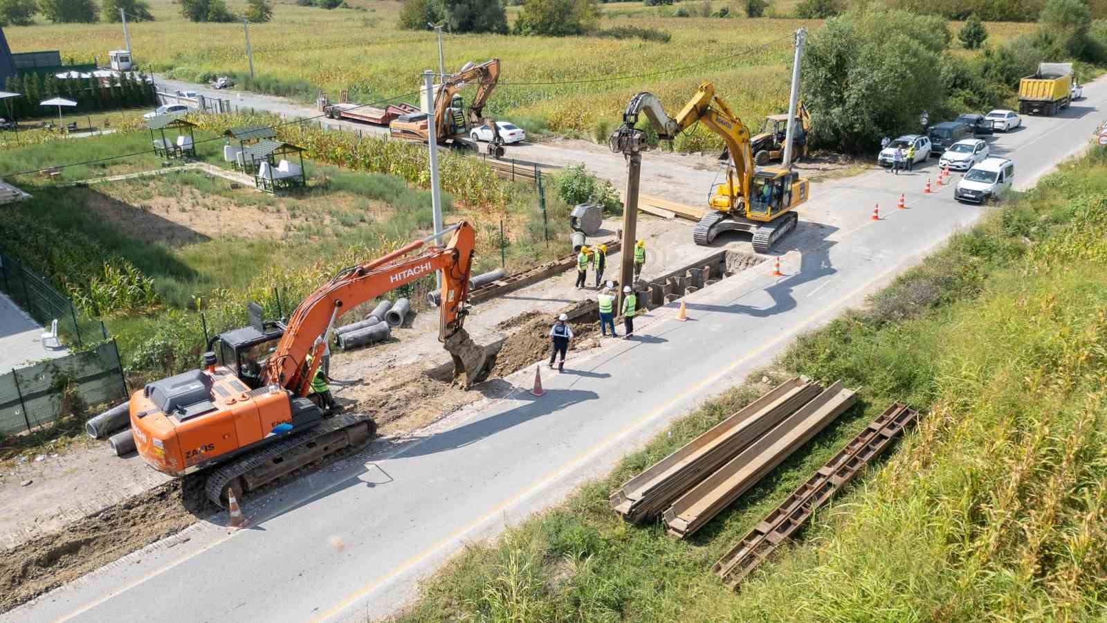 Söğütlü’yü güçlü altyapısına kavuşturacak projede çalışmalar başlıyor
