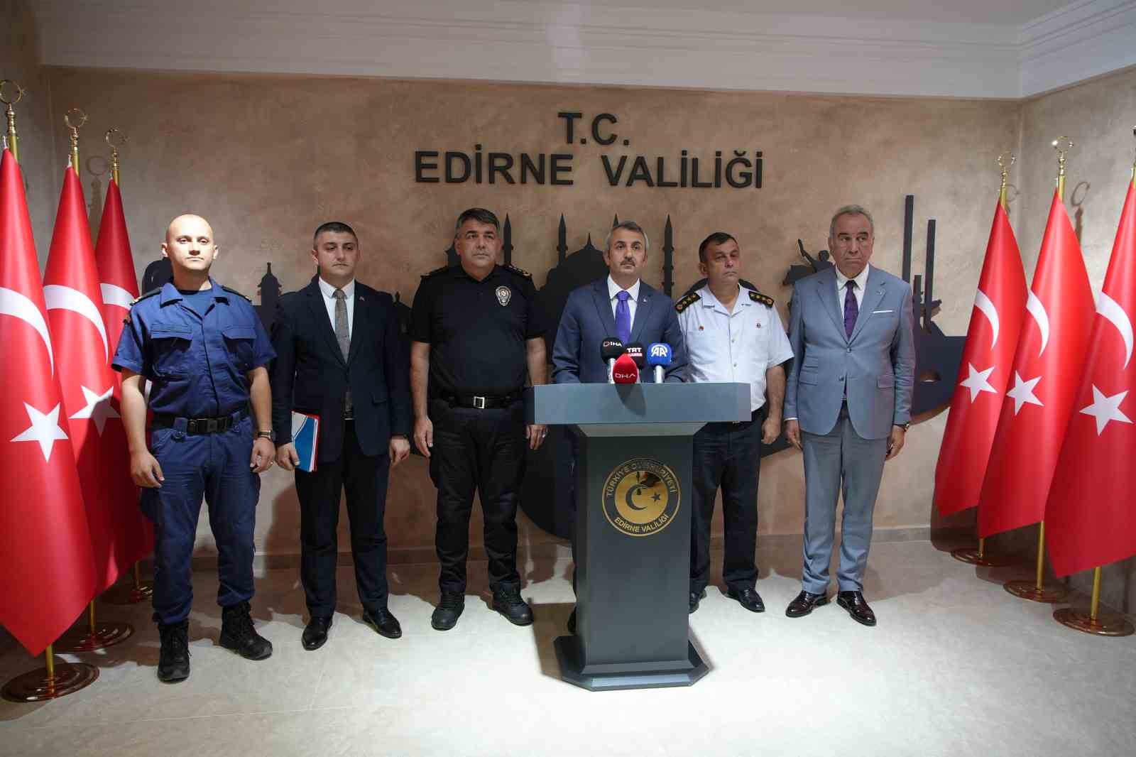 Edirne’de bu yıl 363 terör örgütü mensubu yakalandı
