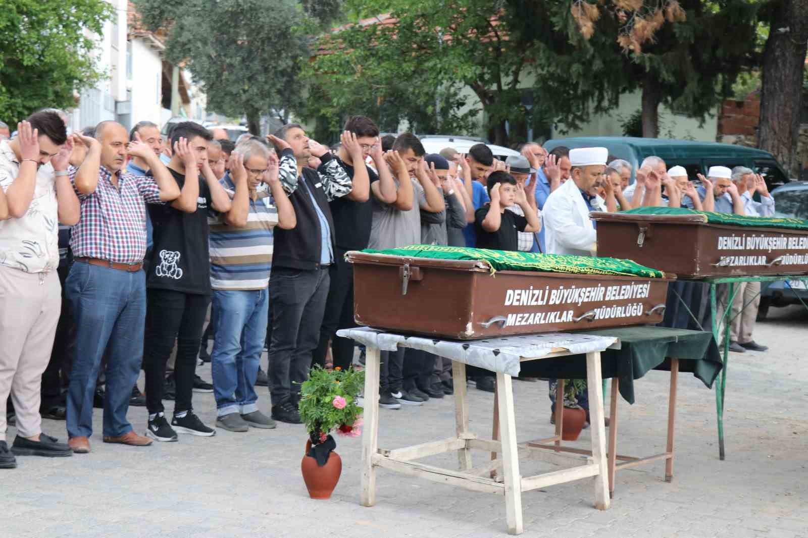 Eşi ve evladının ardından gözyaşı döken kadının feryatları yürekleri dağladı
