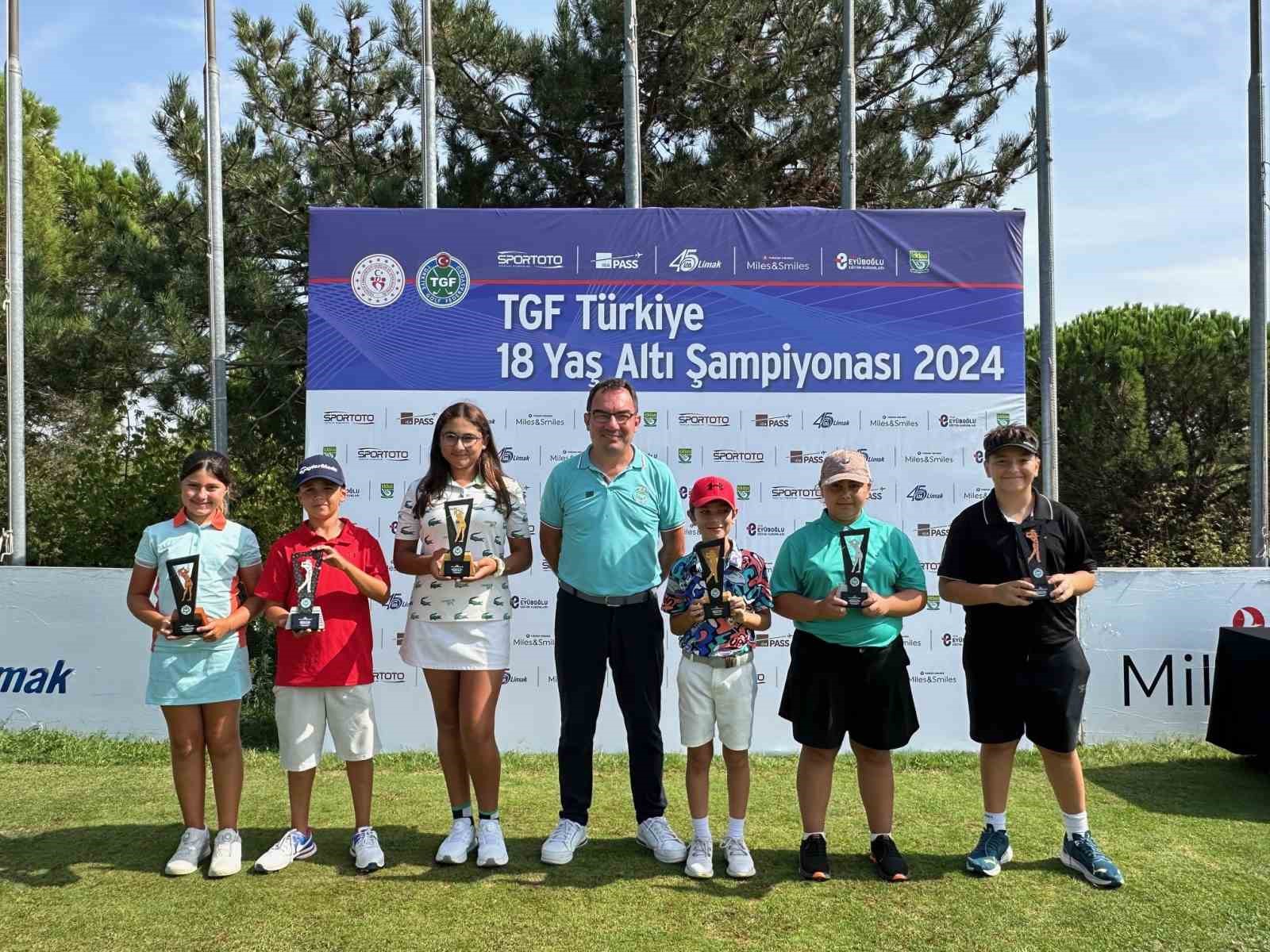 2024 TGF Türkiye 18 Yaş Altı Şampiyonası sona erdi
