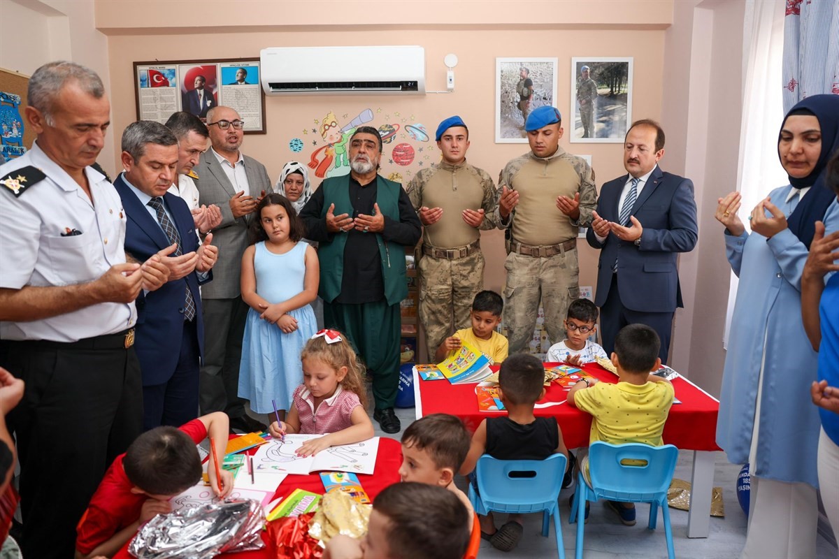 Şehit Piyade Uzman Çavuş Harun Yıldırım anısına yenilenen ana sınıfları açıldı
