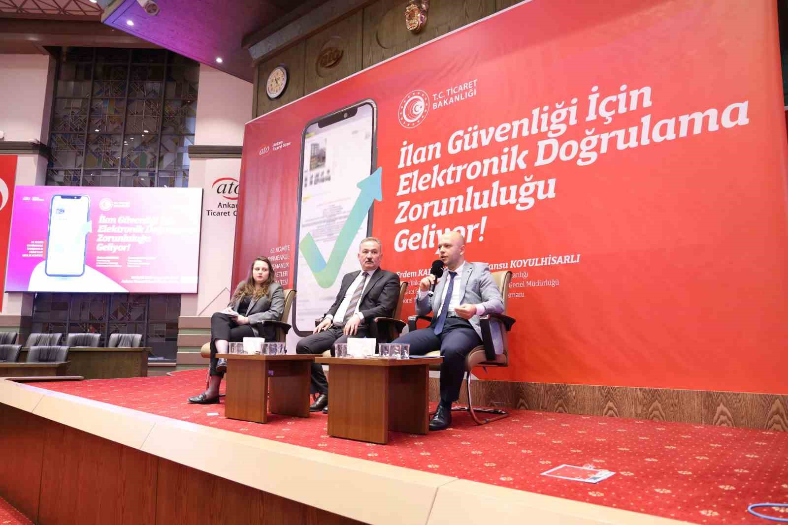 ’Elektronik İlan Doğrulama Sistemi’ ATO üyelerine tanıtıldı
