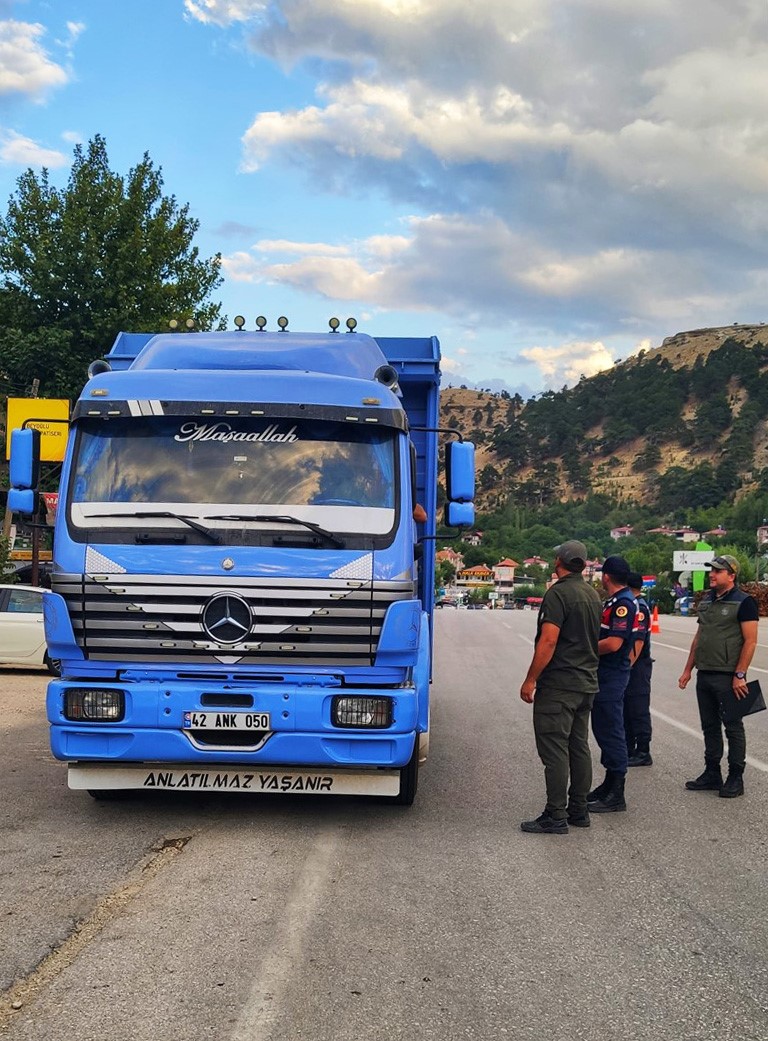 Mersin’de orman suçlarına karşı denetimler sürüyor
