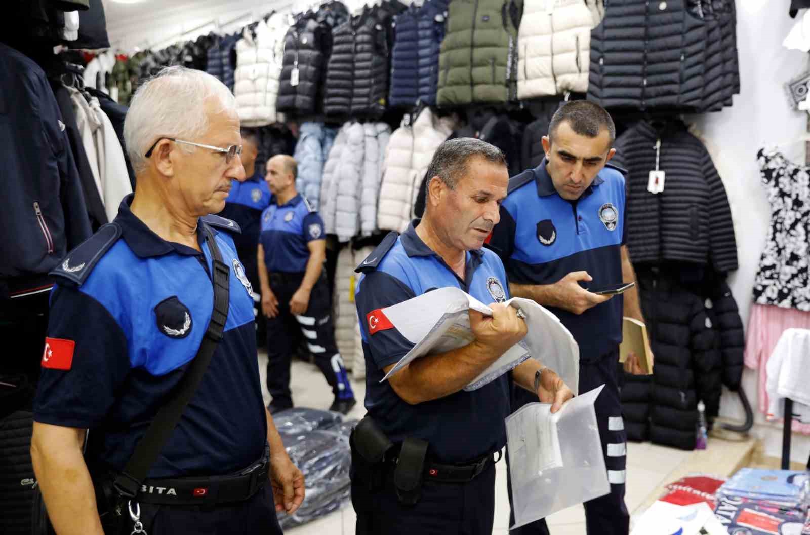 Alanya’da zabıta ve polisten ortak denetim
