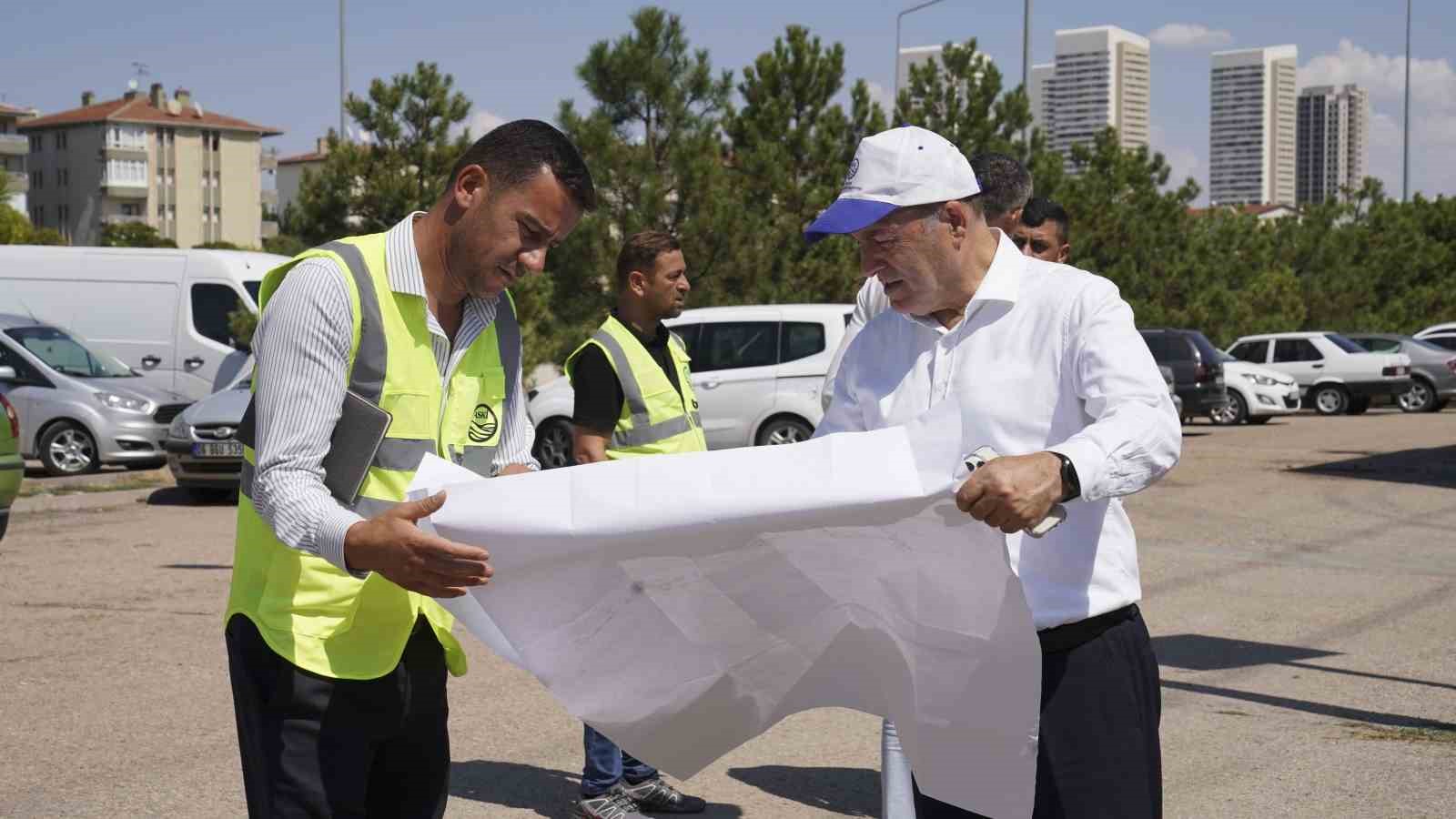 ASKİ’den Harikalar Diyarı Metro İstasyonu’na 616 metrelik yağmur suyu hattı çözümü
