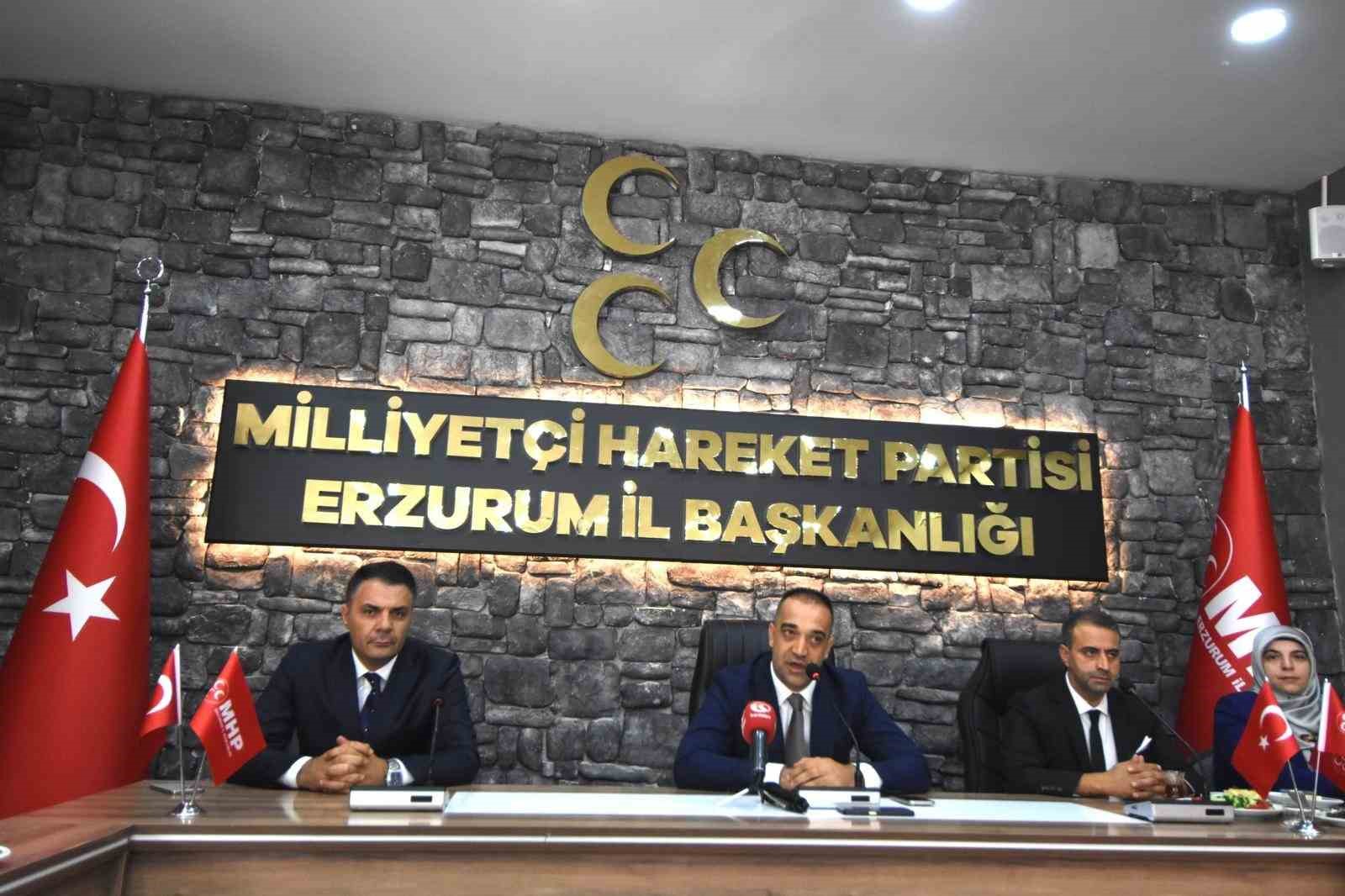 MHP İl Başkanı Yurdagül yeni hizmet binasını tanıttı
