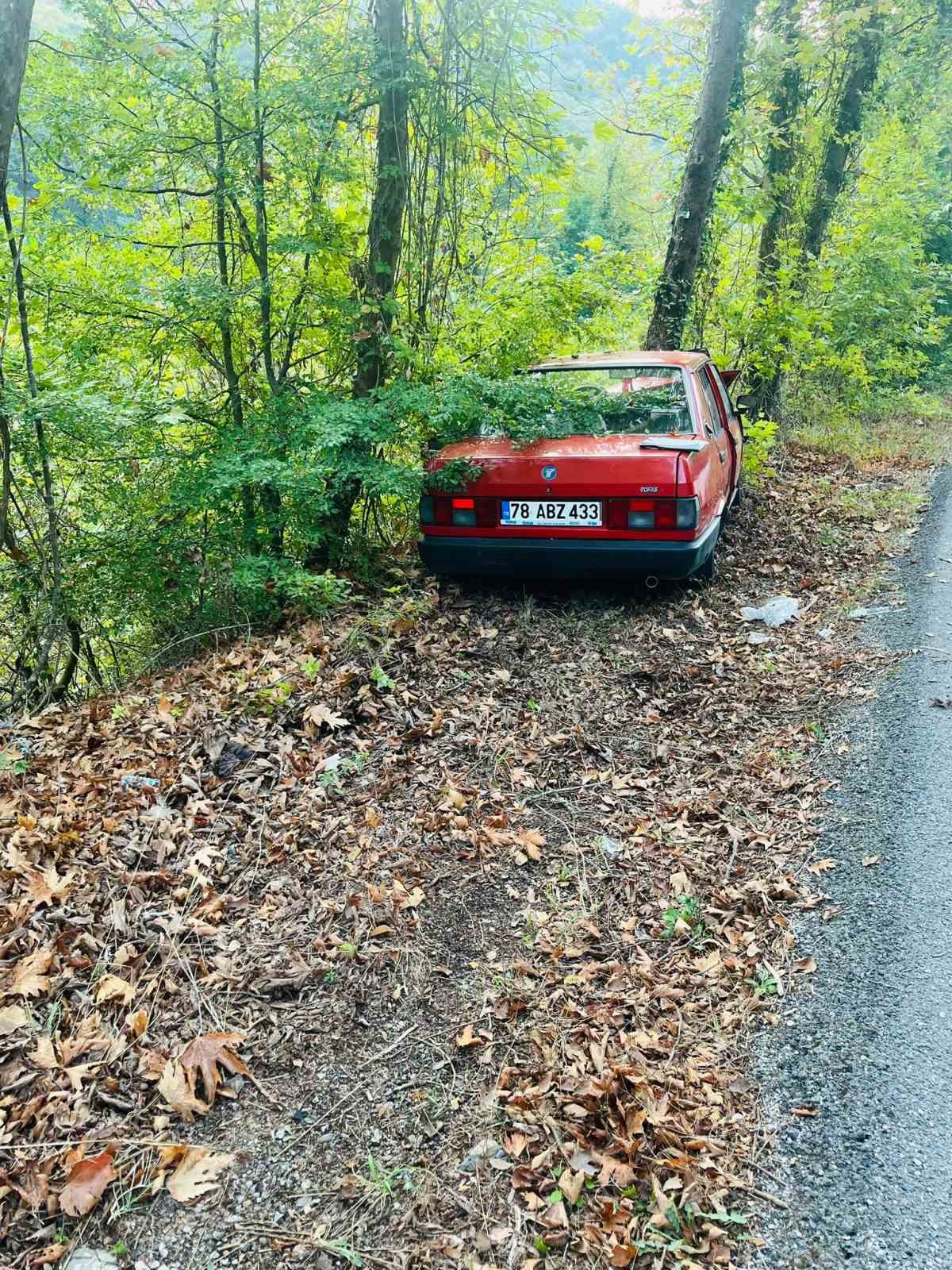 Ağaca çarpan otomobildeki 2 kişi yaralandı
