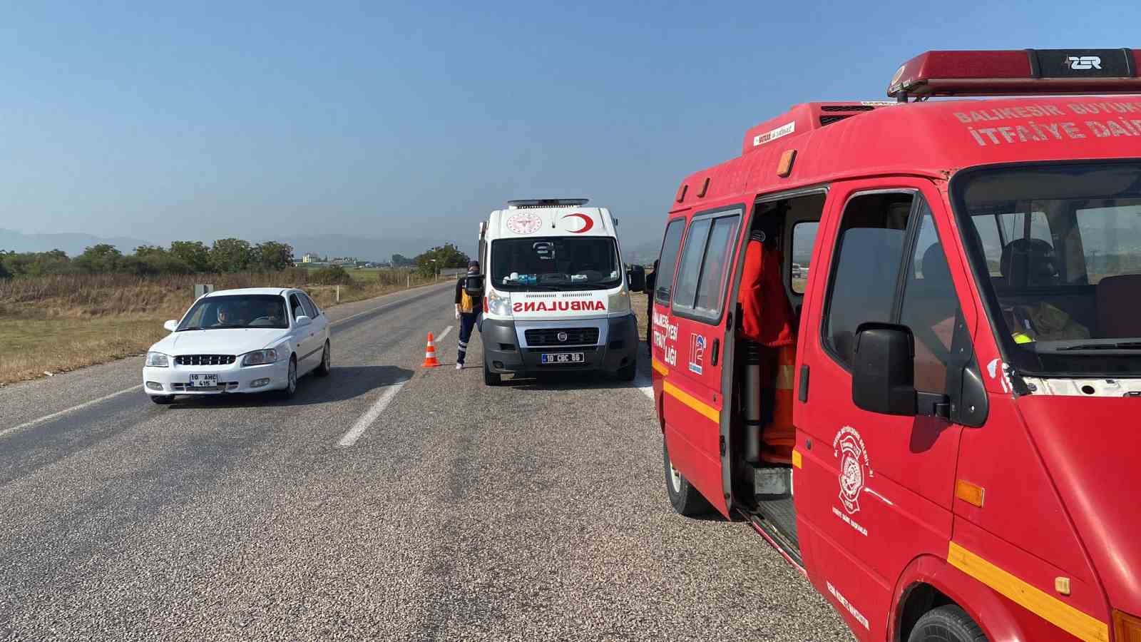 Gönen’de trafik kazası: 5 yaralı
