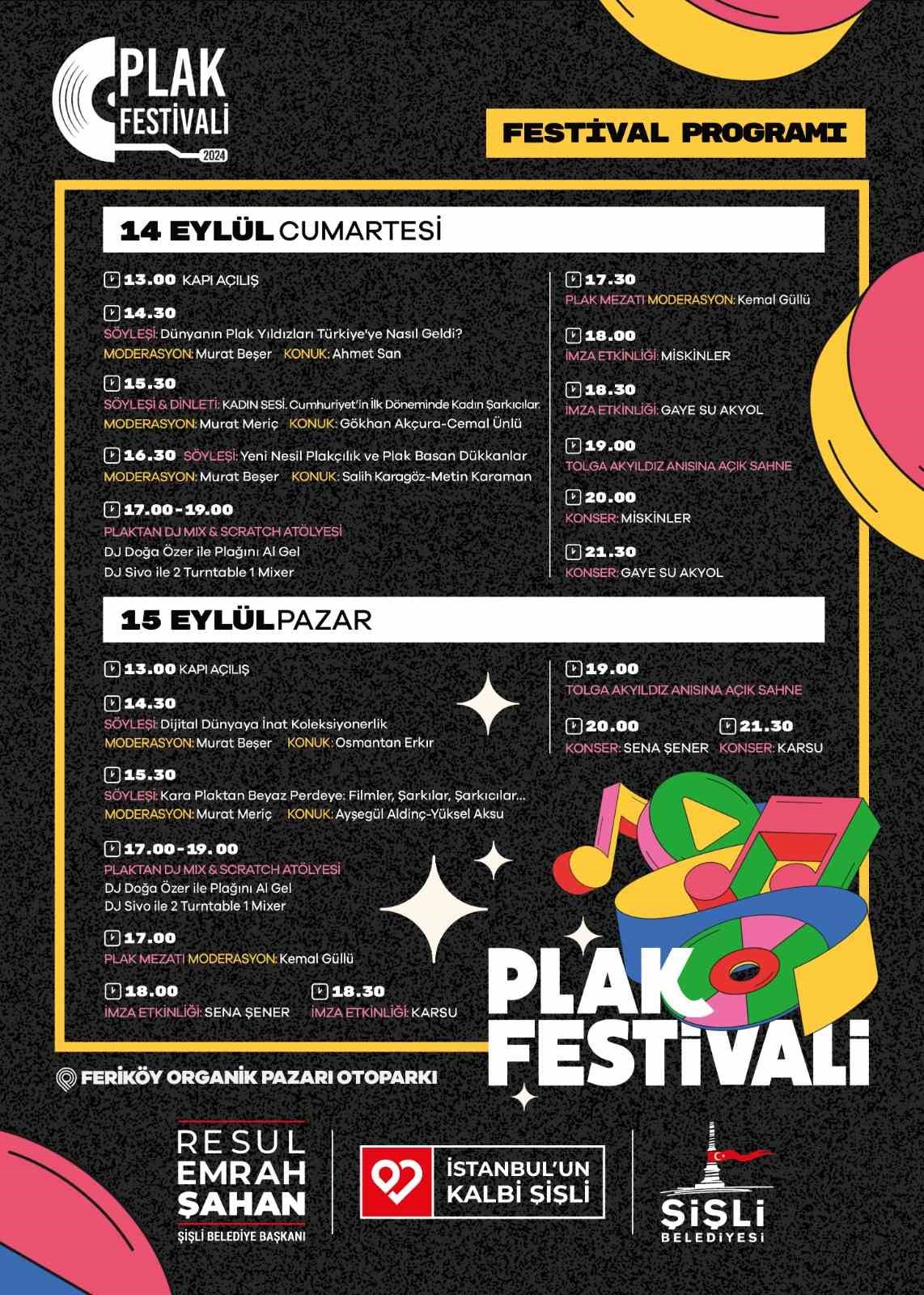 Şişli Plak Festivali’nin 4’üncüsü başlıyor
