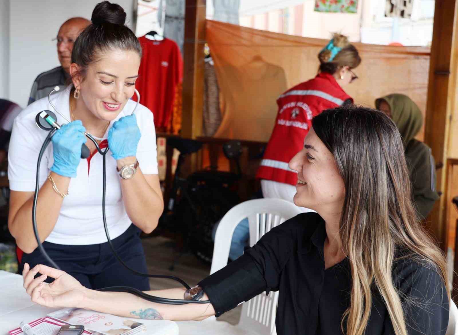 Menteşe Belediyesi’nden ücretsiz sağlık kontrolü
