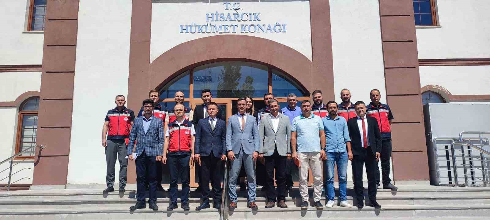 Hisarcık’ta koordinasyon ve değerlendirme toplantısı
