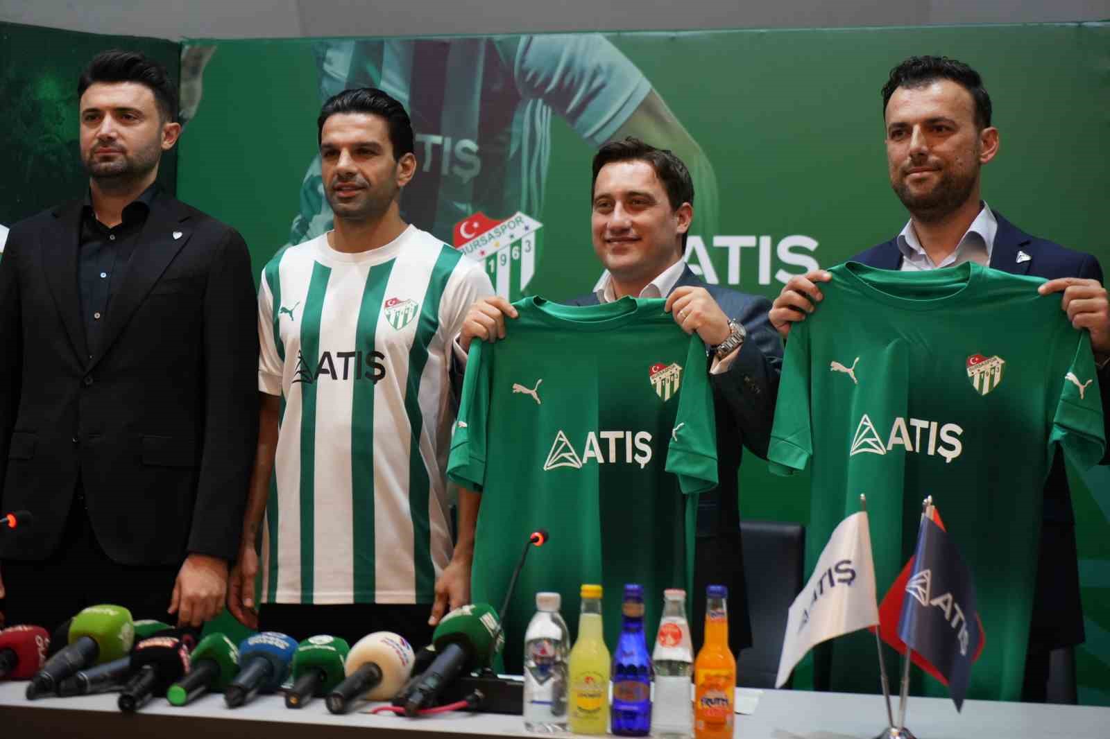 Bursaspor’un forma göğüs sponsoru Atış Grup oldu
