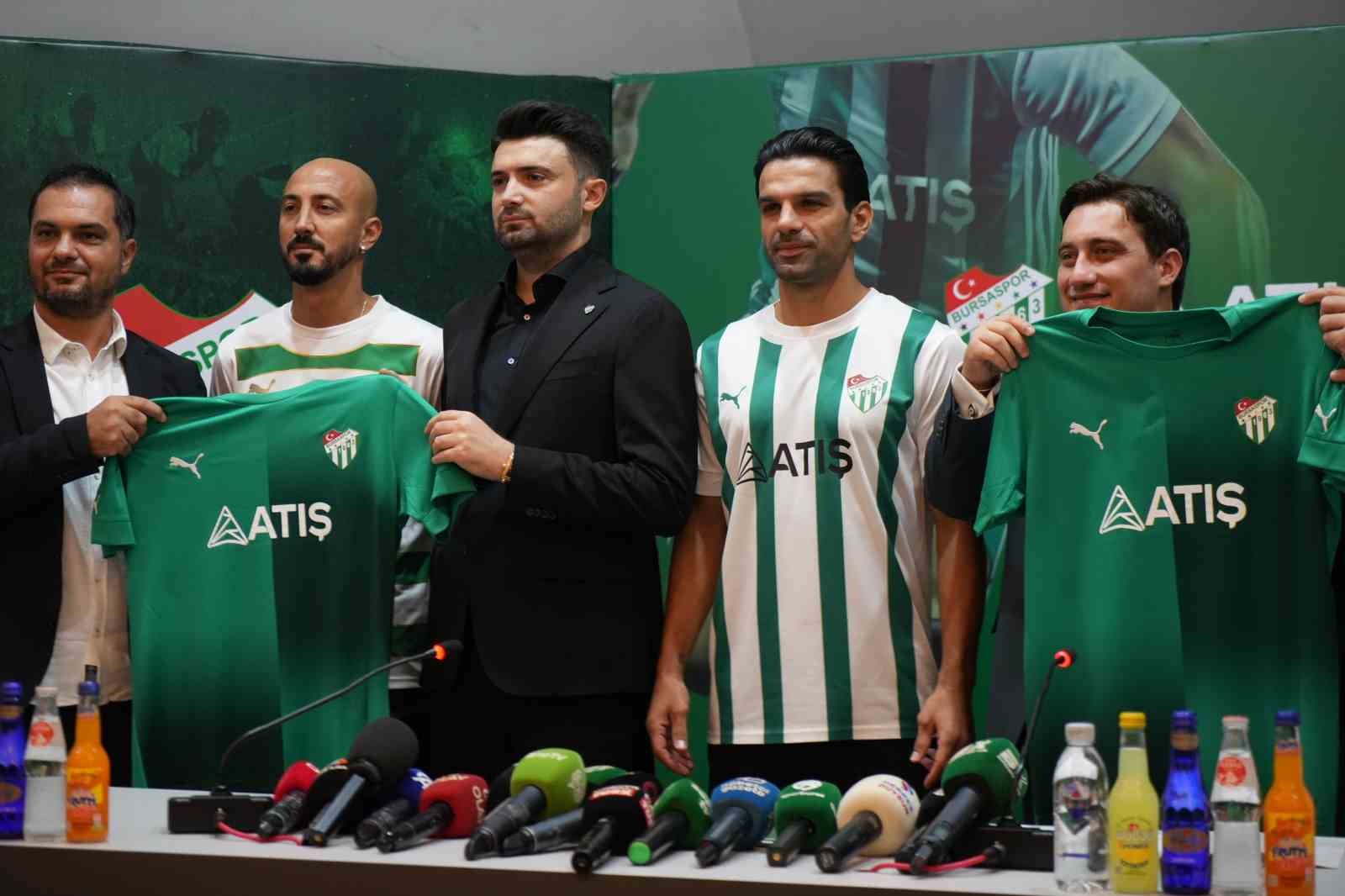 Bursaspor’un forma göğüs sponsoru Atış Grup oldu
