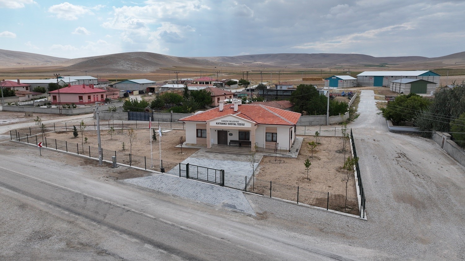 Katrancı Sosyal Tesisi hizmete açıldı
