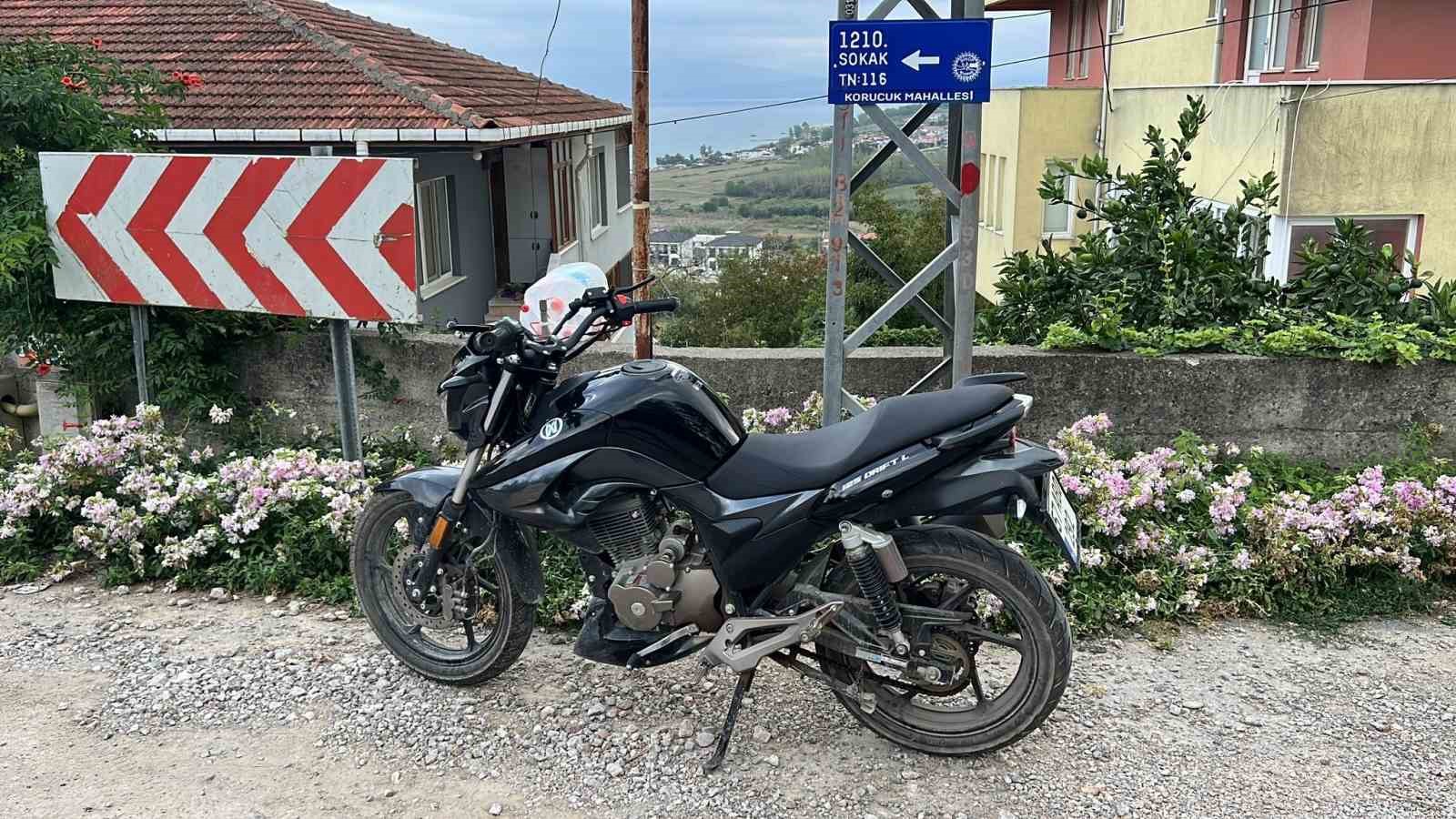 Sinop’ta motosiklet kazası: 1 yaralı
