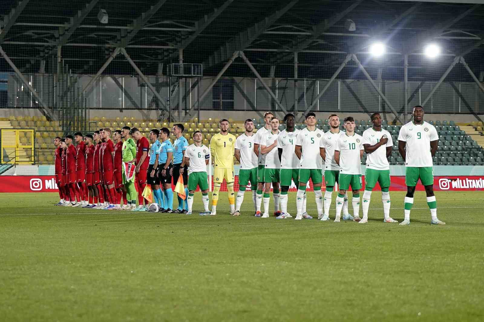 UEFA Avrupa U21 Şampiyonası Elemeleri: Türkiye U21: 0 İrlanda Cumhuriyeti U21: 1
