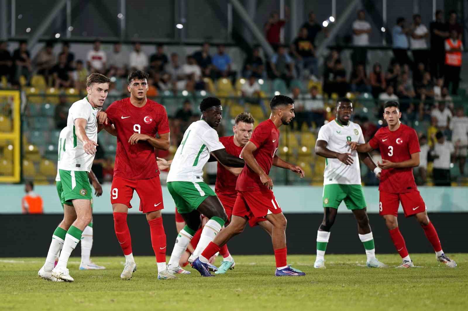 UEFA Avrupa U21 Şampiyonası Elemeleri: Türkiye U21: 0 İrlanda Cumhuriyeti U21: 1
