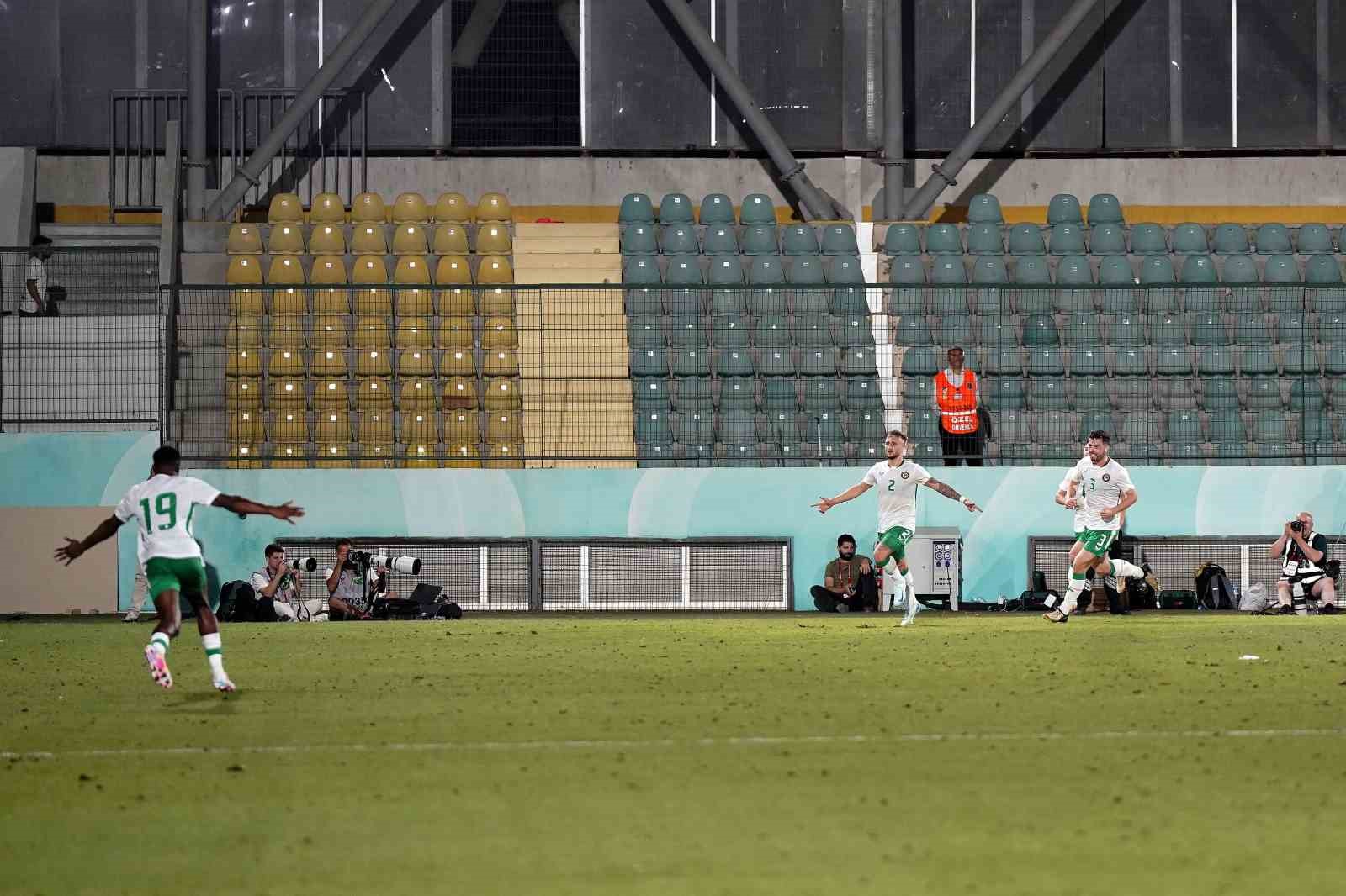 UEFA Avrupa U21 Şampiyonası Elemeleri: Türkiye U21: 0 İrlanda Cumhuriyeti U21: 1
