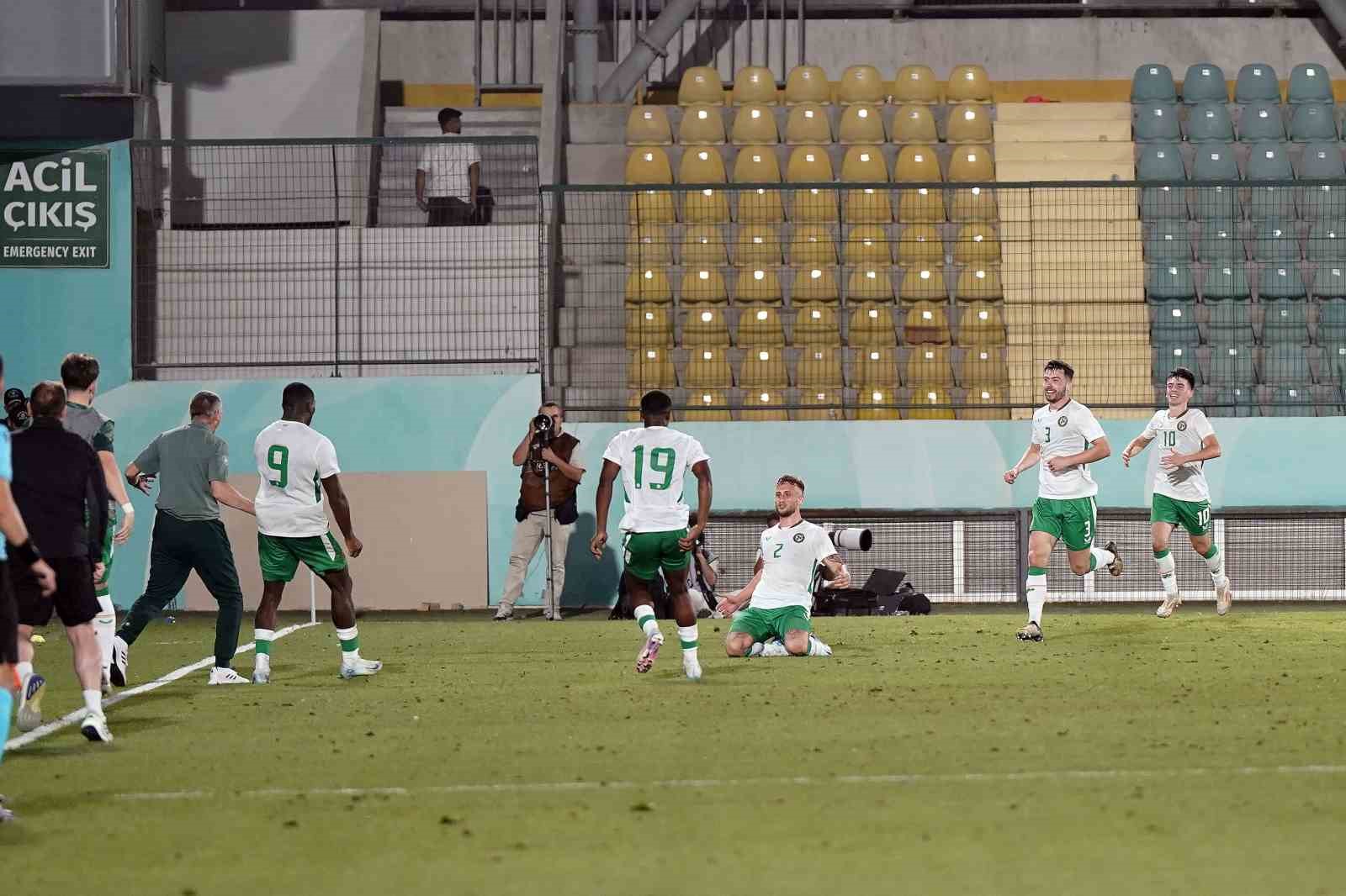 UEFA Avrupa U21 Şampiyonası Elemeleri: Türkiye U21: 0 İrlanda Cumhuriyeti U21: 1
