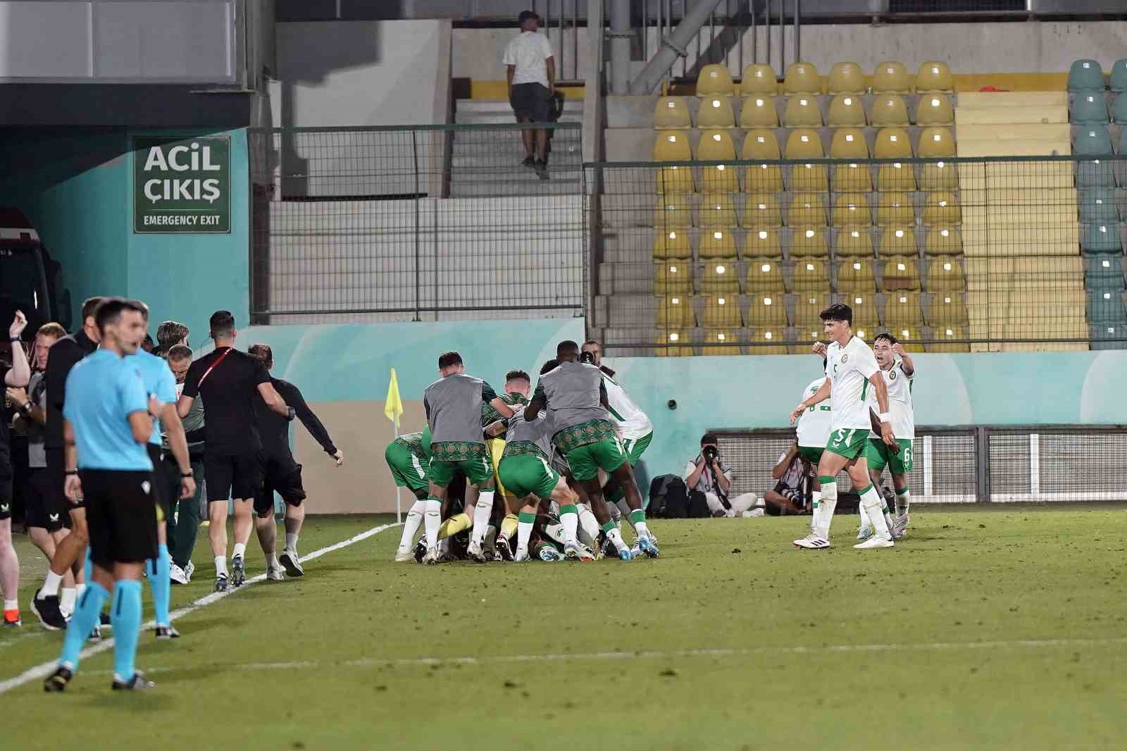 UEFA Avrupa U21 Şampiyonası Elemeleri: Türkiye U21: 0 İrlanda Cumhuriyeti U21: 1
