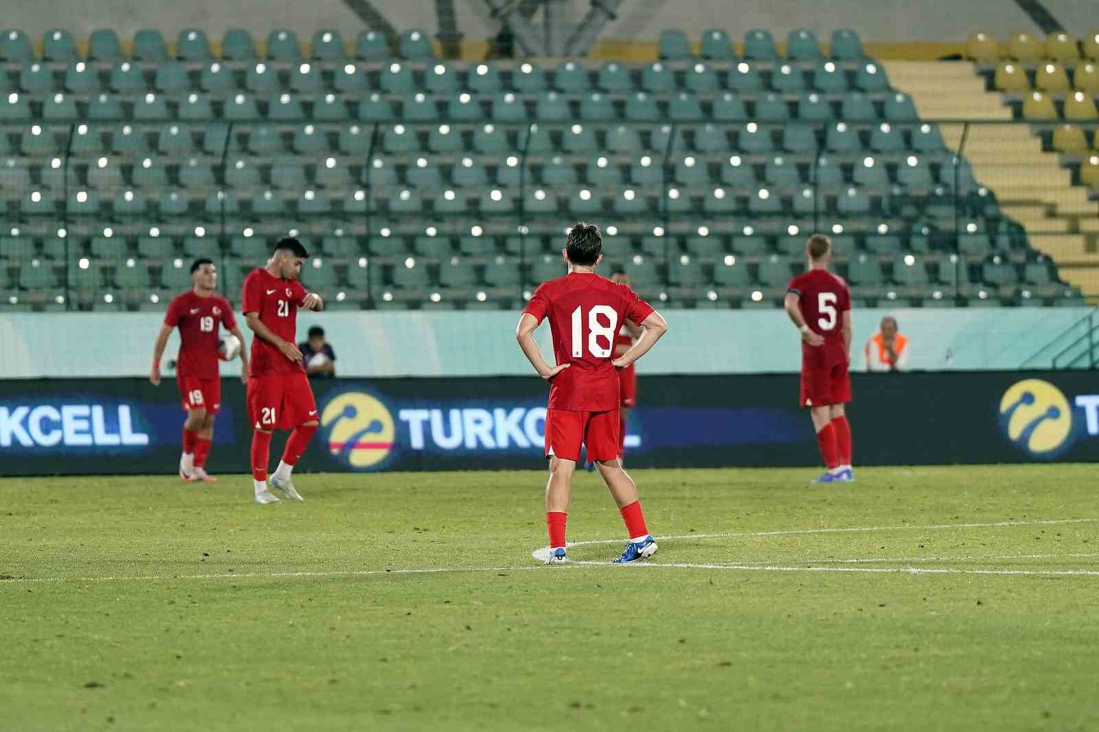 UEFA Avrupa U21 Şampiyonası Elemeleri: Türkiye U21: 0 İrlanda Cumhuriyeti U21: 1
