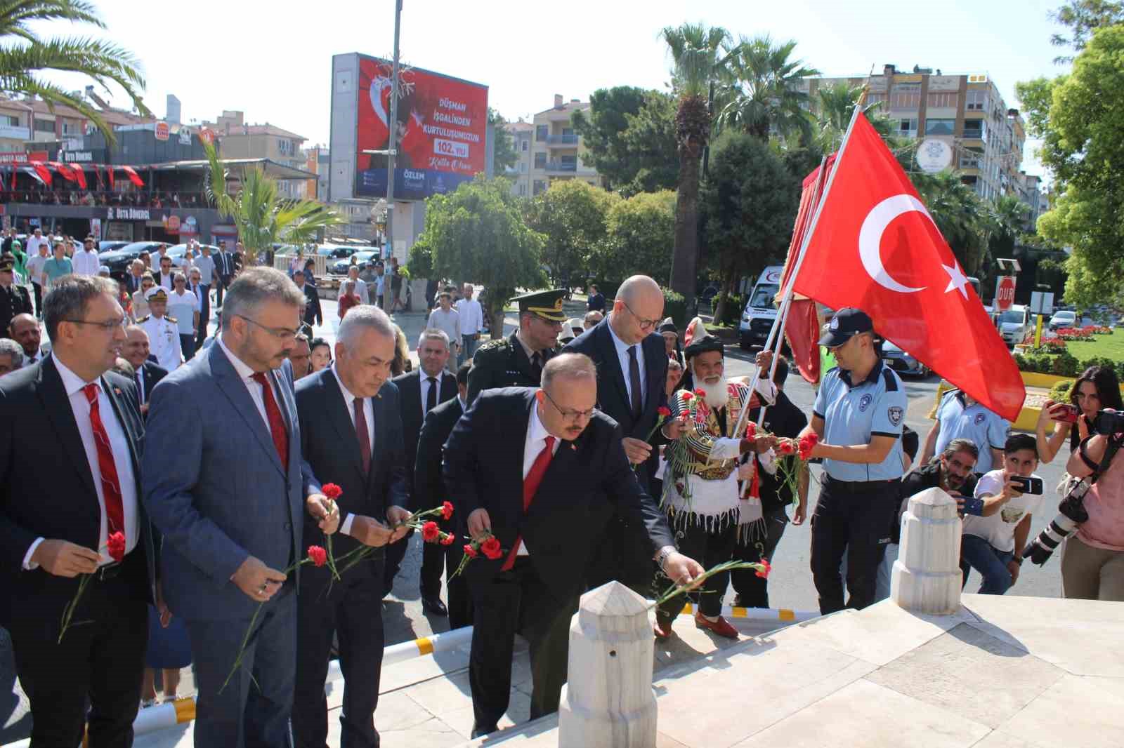 Aydın’ın düşman işgalinden kurtuluşunun 102. yıldönümü kutlandı
