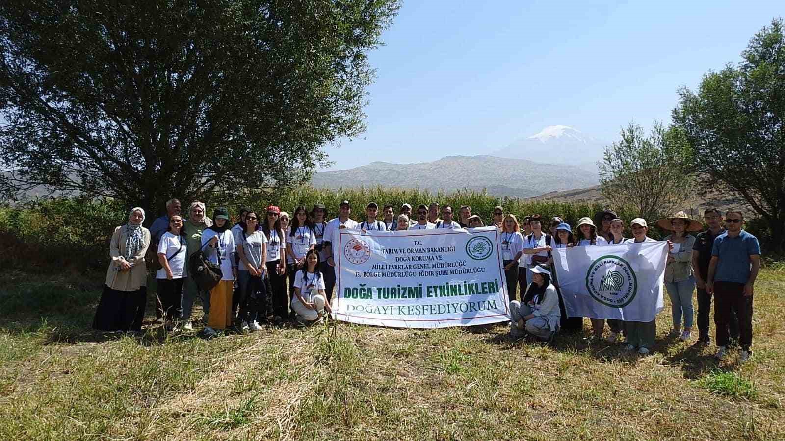 Ağrı Dağı Milli Parkı’nda öğrencilere bilgilendirme yapıldı
