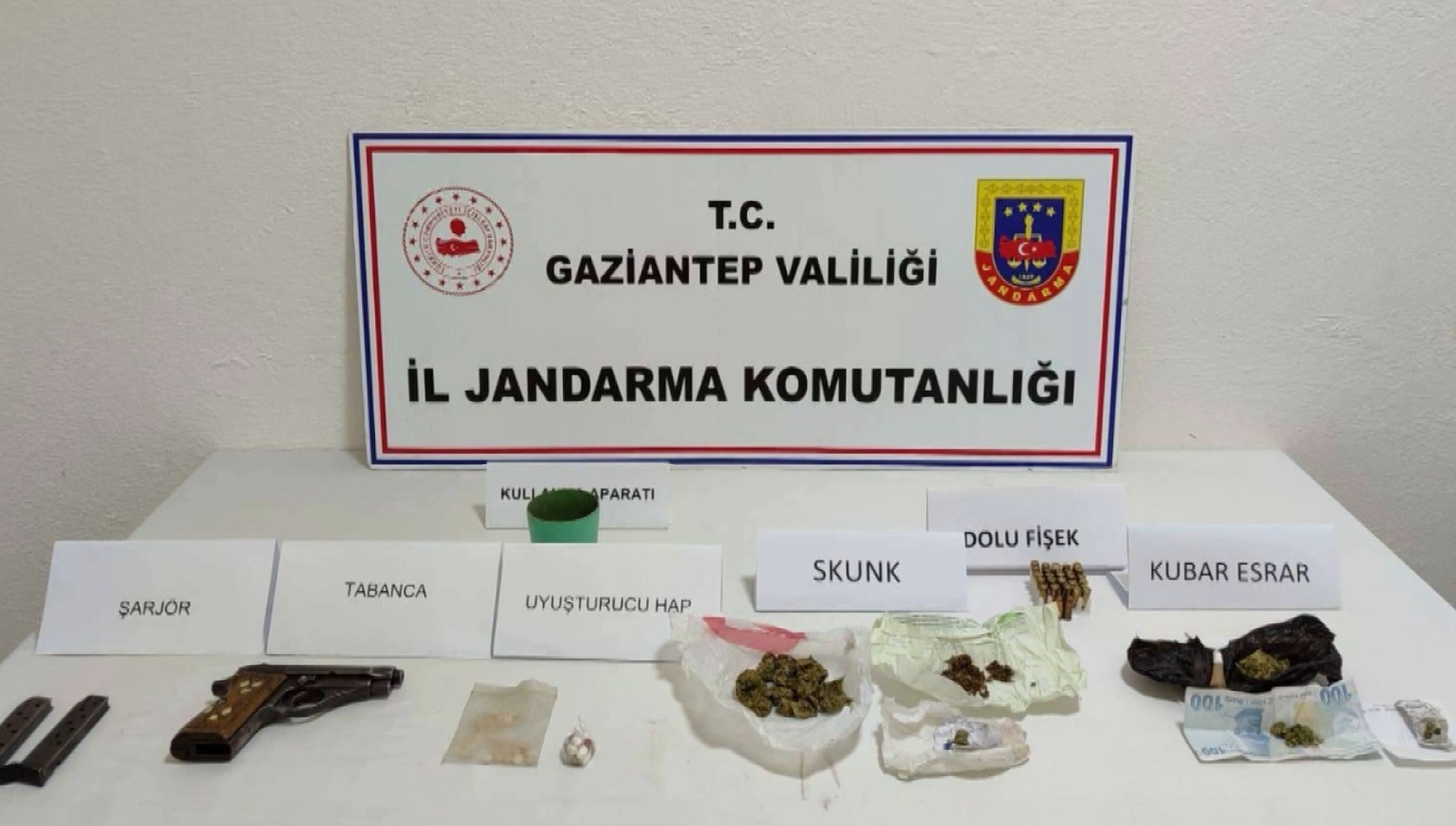 Gaziantep’te jandarmadan şok huzur-güven uygulaması
