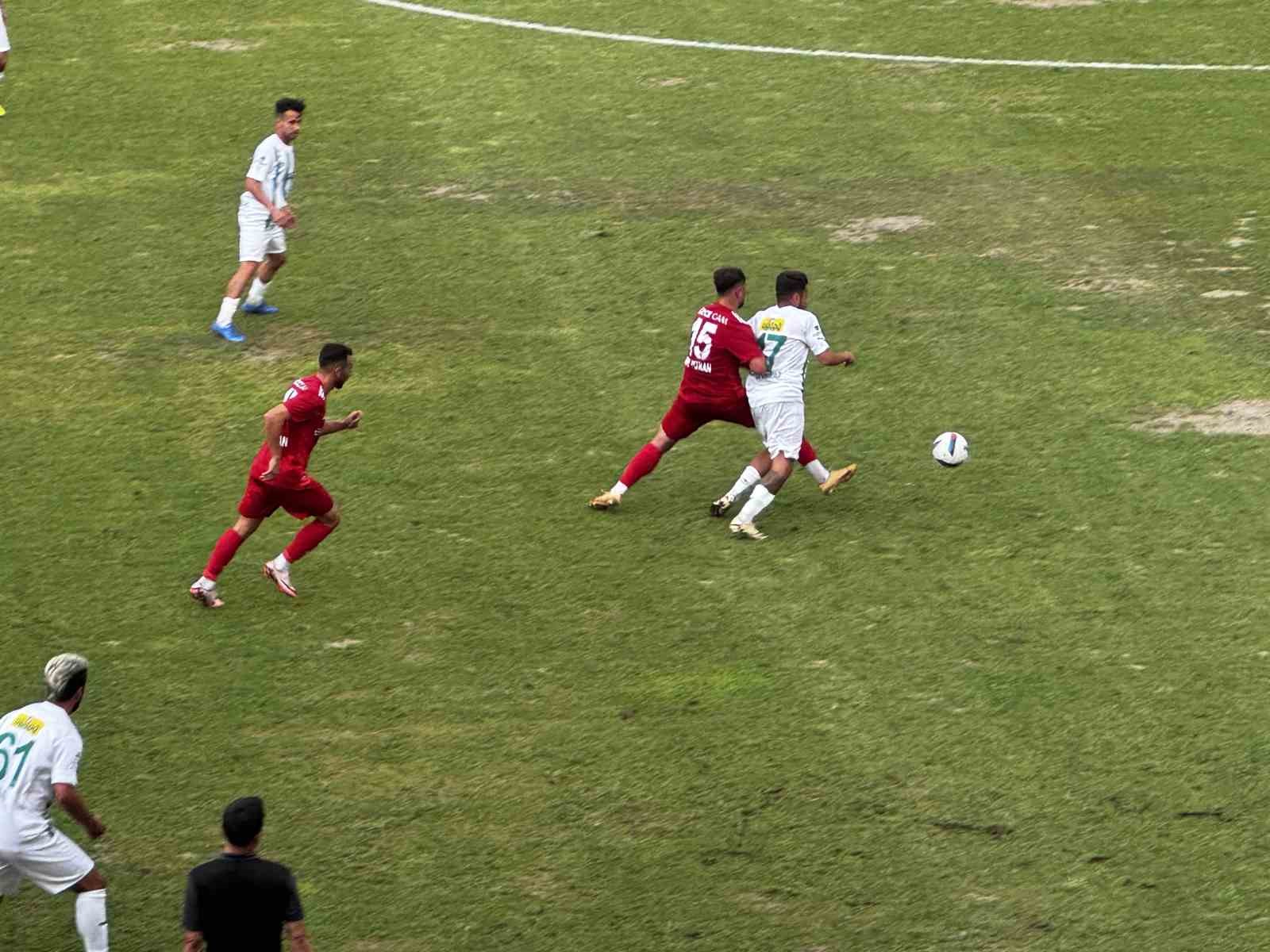 TFF 3. Lig: Düzcespor: 0 - Bursaspor: 2
