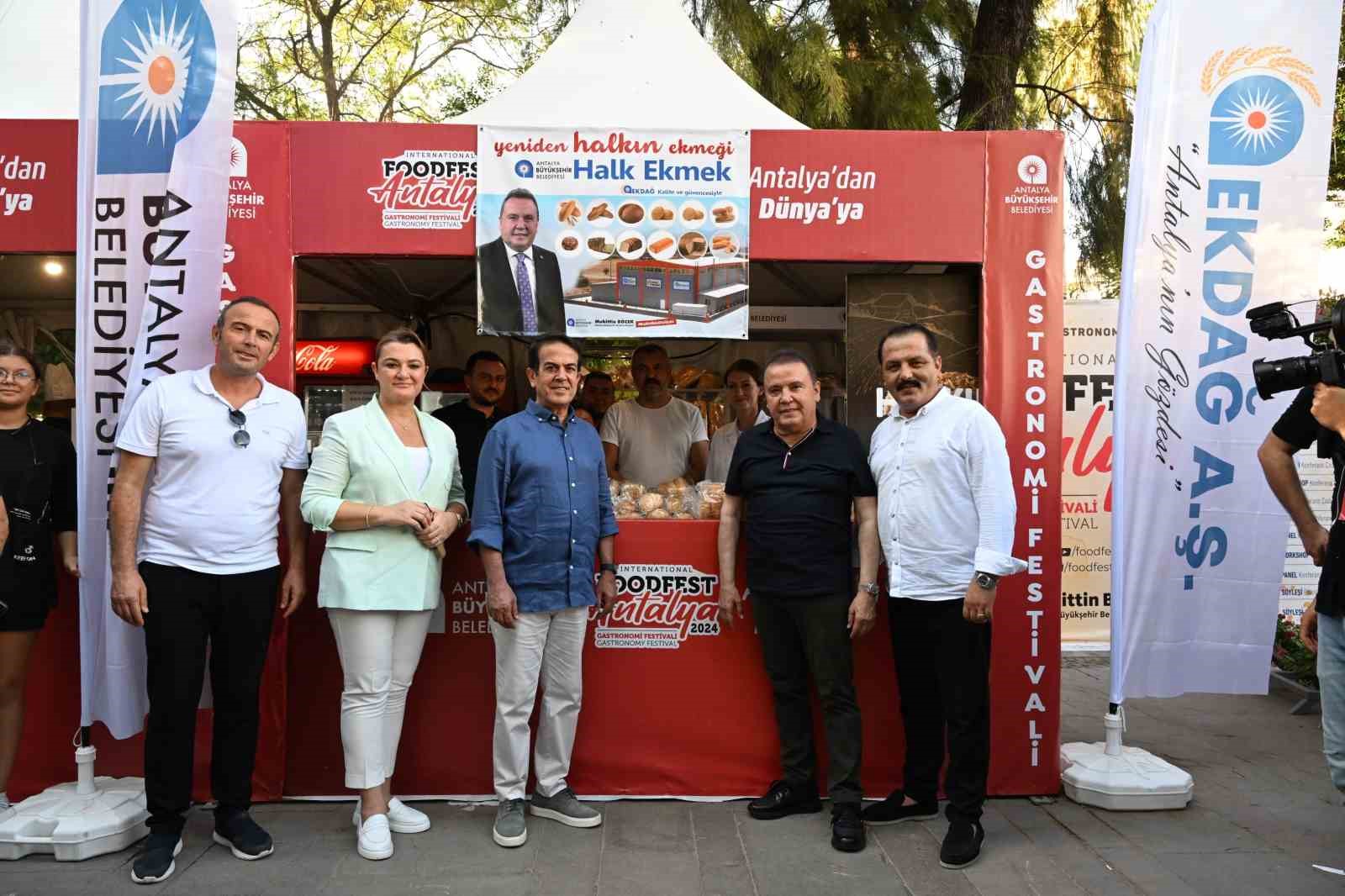 Antalya Foodfest’te lezzet şöleni yaşanıyor
