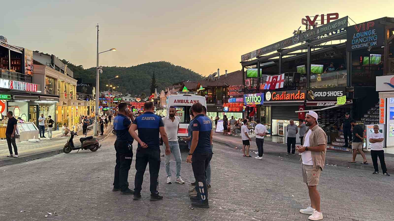 Fethiye’de silahlı şişeli taşlı kavga: 13 yaralı
