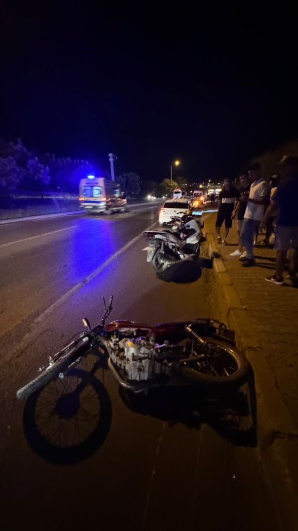 Alanya’da bariyerlere çarpan motosikletin sürücüsü öldü
