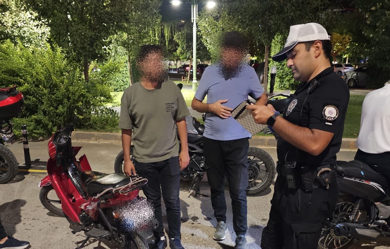 Gaziantep’te 128 motosiklet sürücüsüne 609 bin TL ceza
