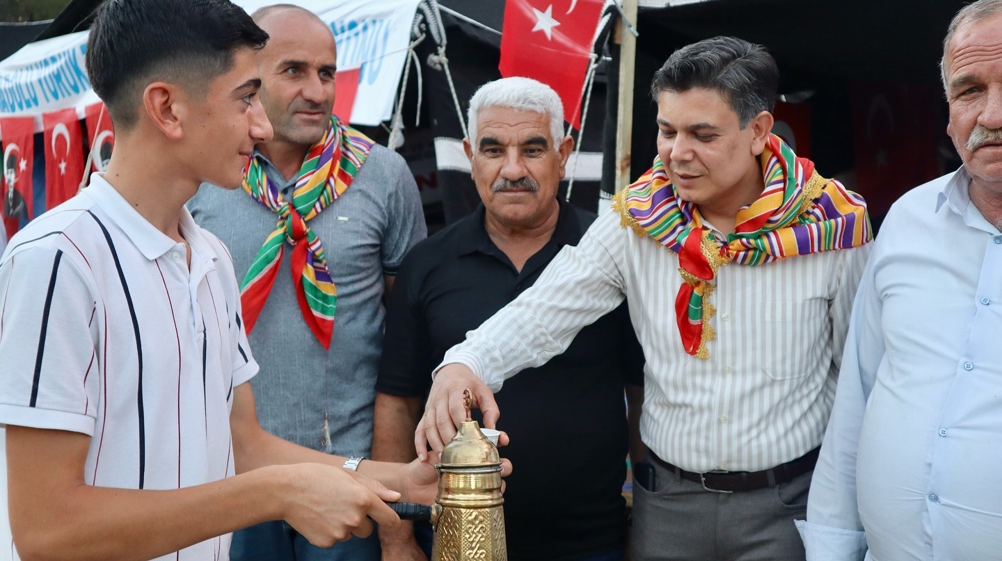 Başkan Durgut, Yörük çadırları gezdi
