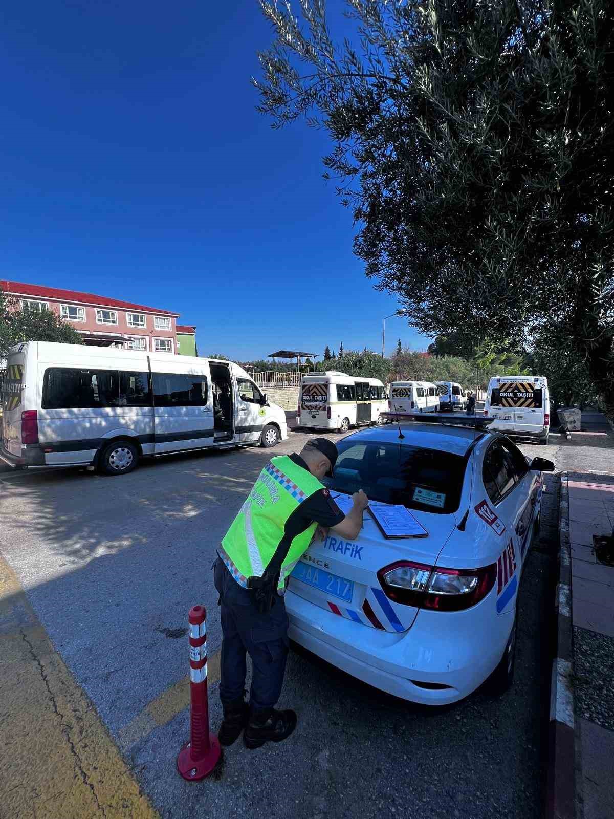 Karacasu’da okul servislerine sıkı denetim
