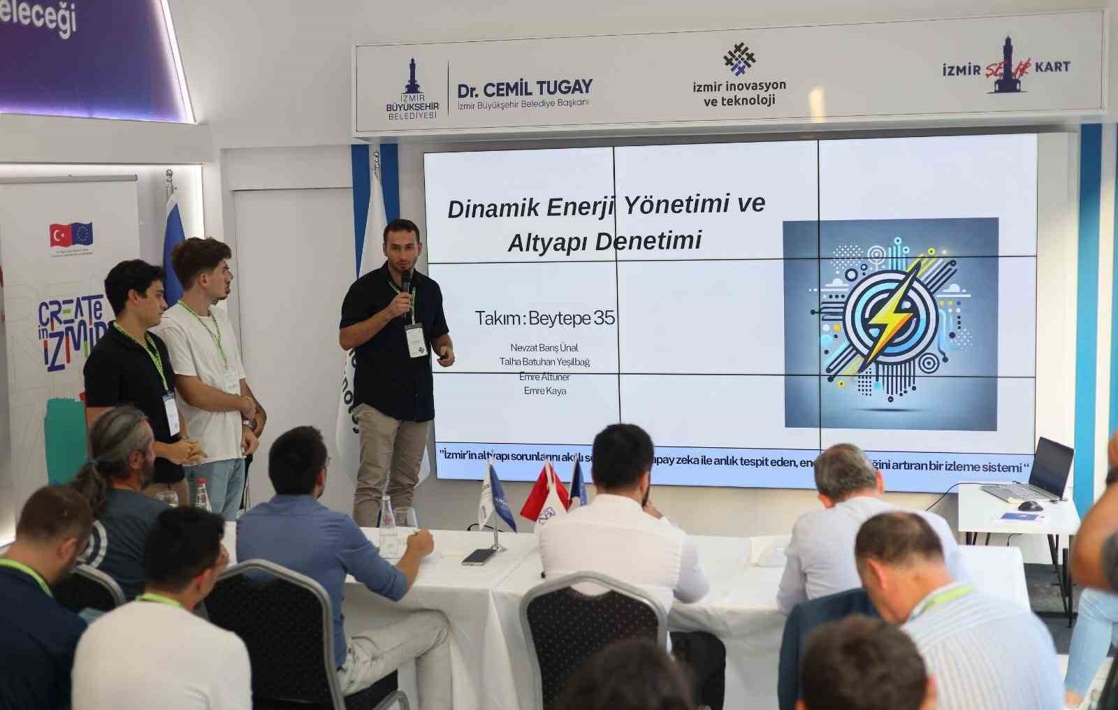 Create in İzmir ’Yaratıcı Kent Teknolojileri’ temalı Ideathon yapıldı
