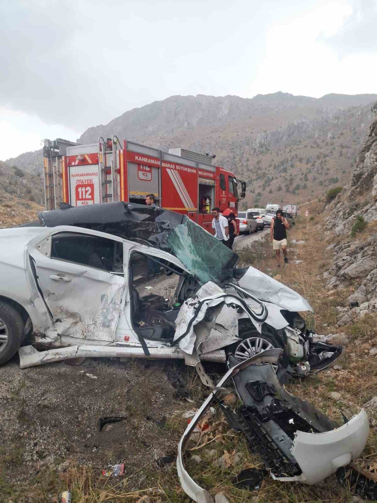 Kahramanmaraş’ta trafik kazası: İki sözleşmeli er hayatını kaybetti
