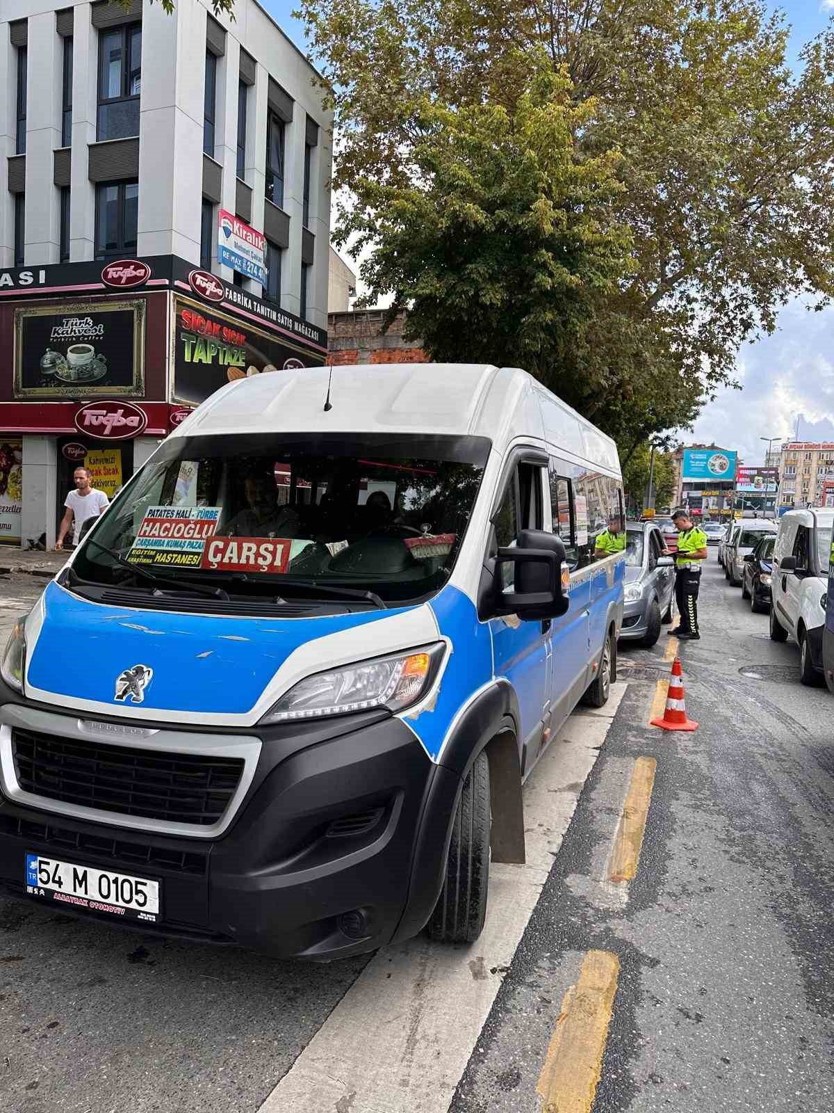 Kural ihlali yapan toplu taşıma araçlarına ceza yağdı
