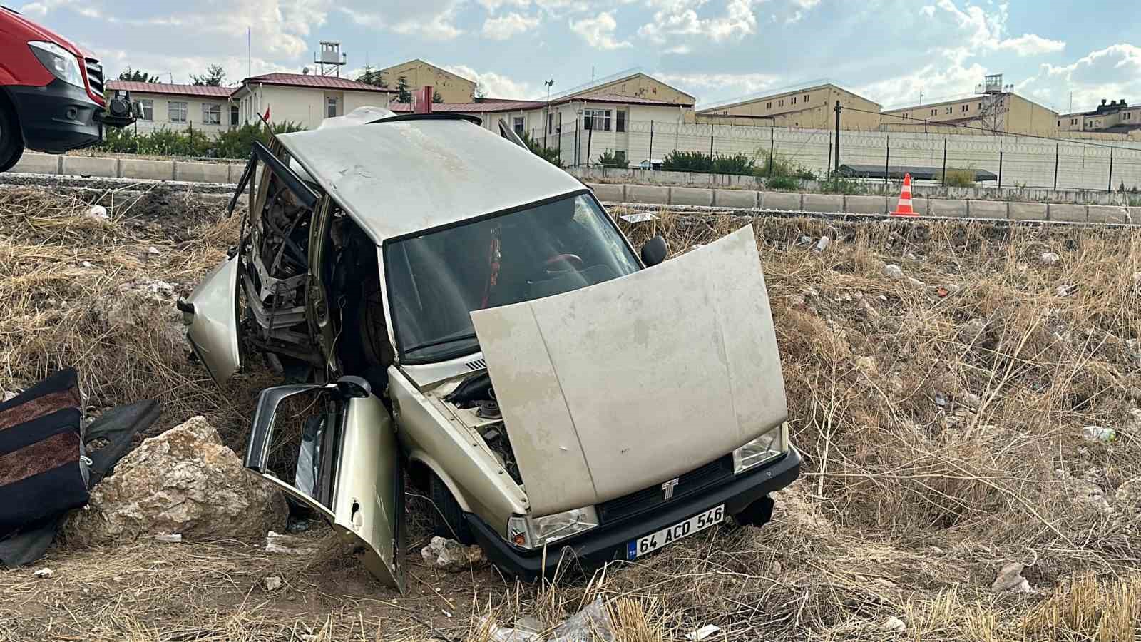 Uşak’ta feci kaza: 1 ölü, 3 yaralı
