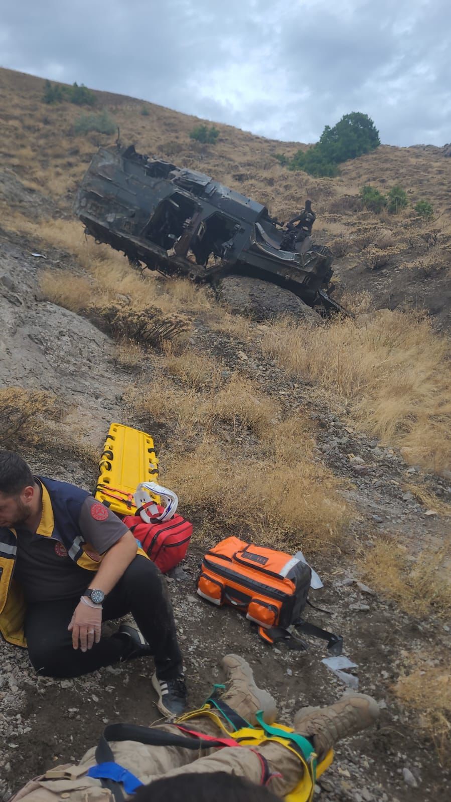 Tunceli’de askeri araç devrildi: 4 şehit, 1 ağır yaralı
