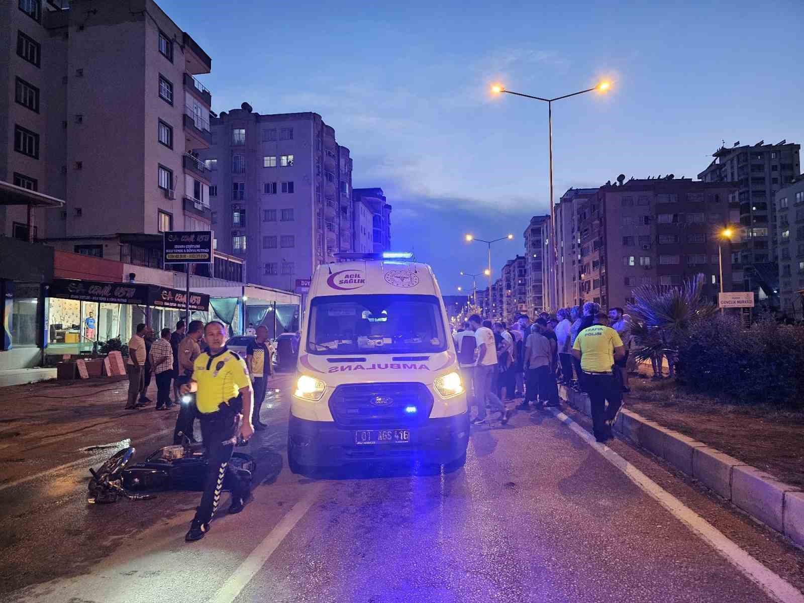 Adana’da trafik kazası: 3 yaralı
