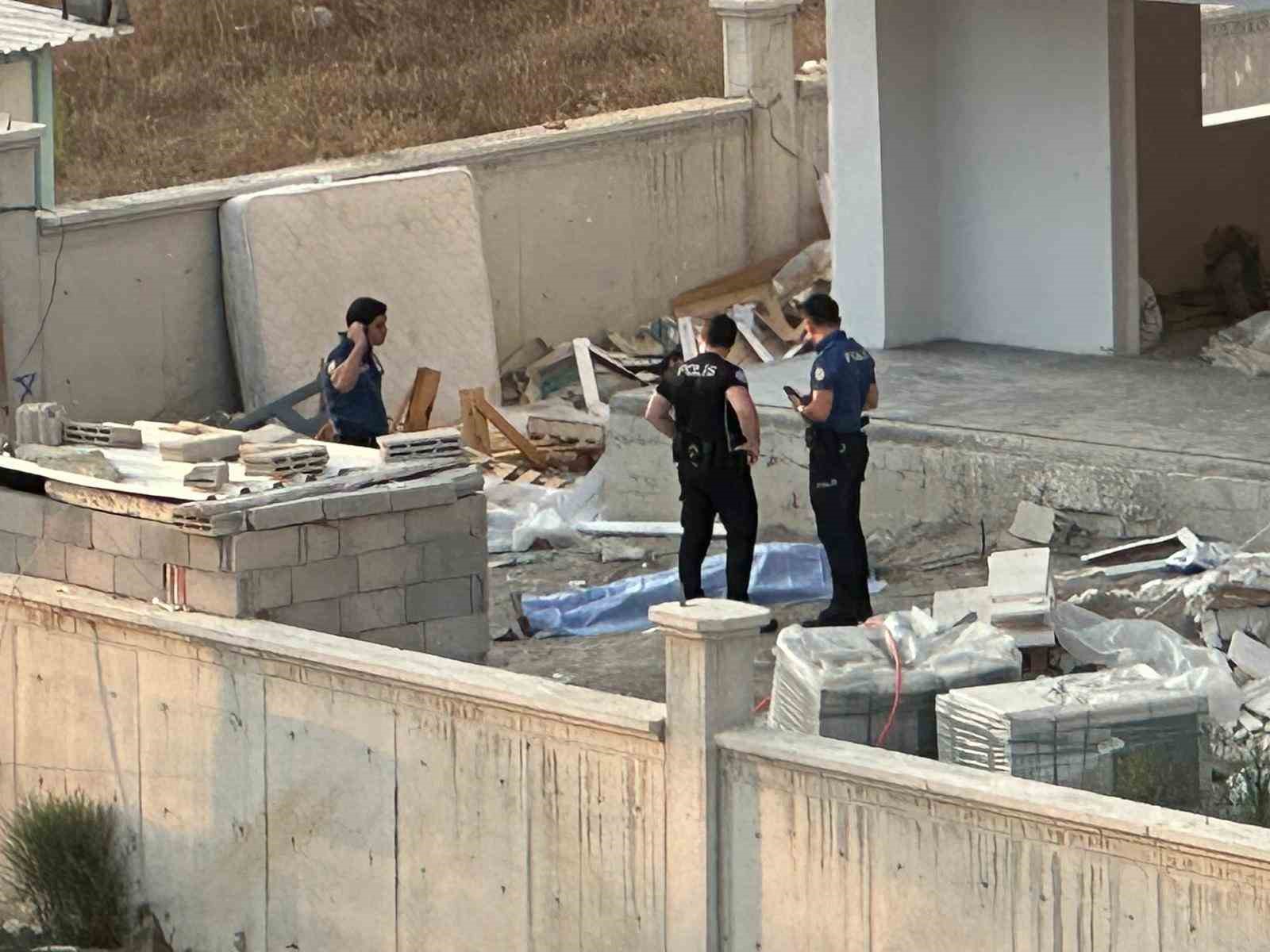 Arkadaşını ziyarete geldiği inşaatta ölü bulundu
