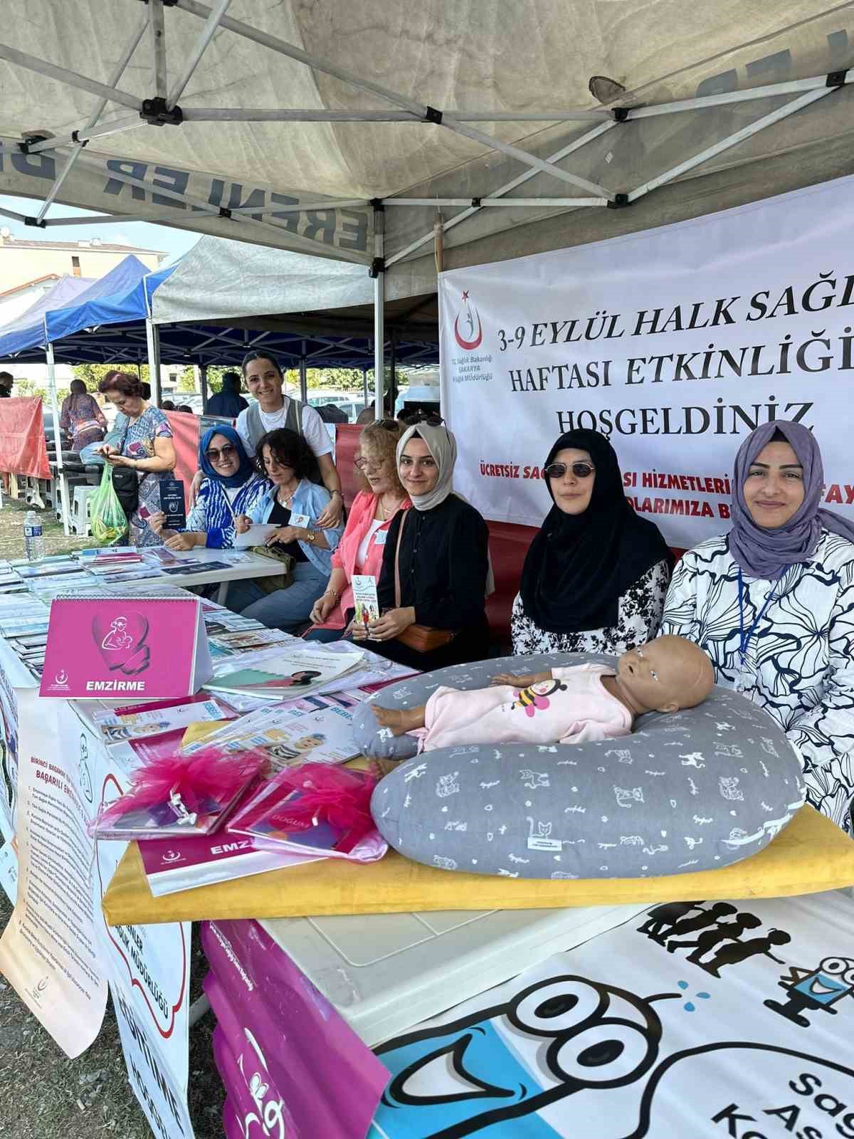 Halk Sağlığı Haftası’nda kurulan stantlarda vatandaş bilgilendirildi
