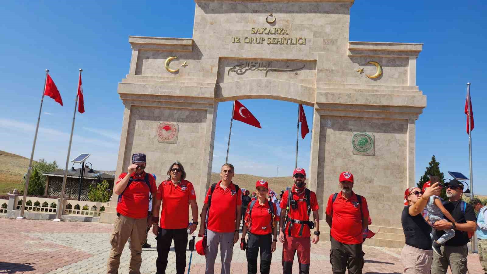 DAK ekibi Diriliş Yolu Yürüyüşü’ne katıldı
