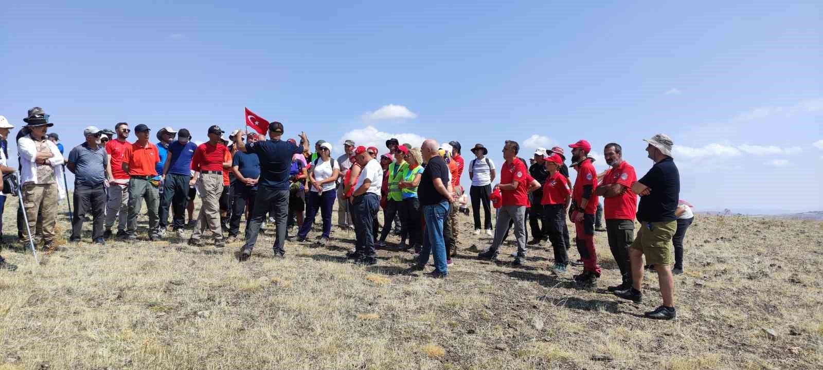 DAK ekibi Diriliş Yolu Yürüyüşü’ne katıldı
