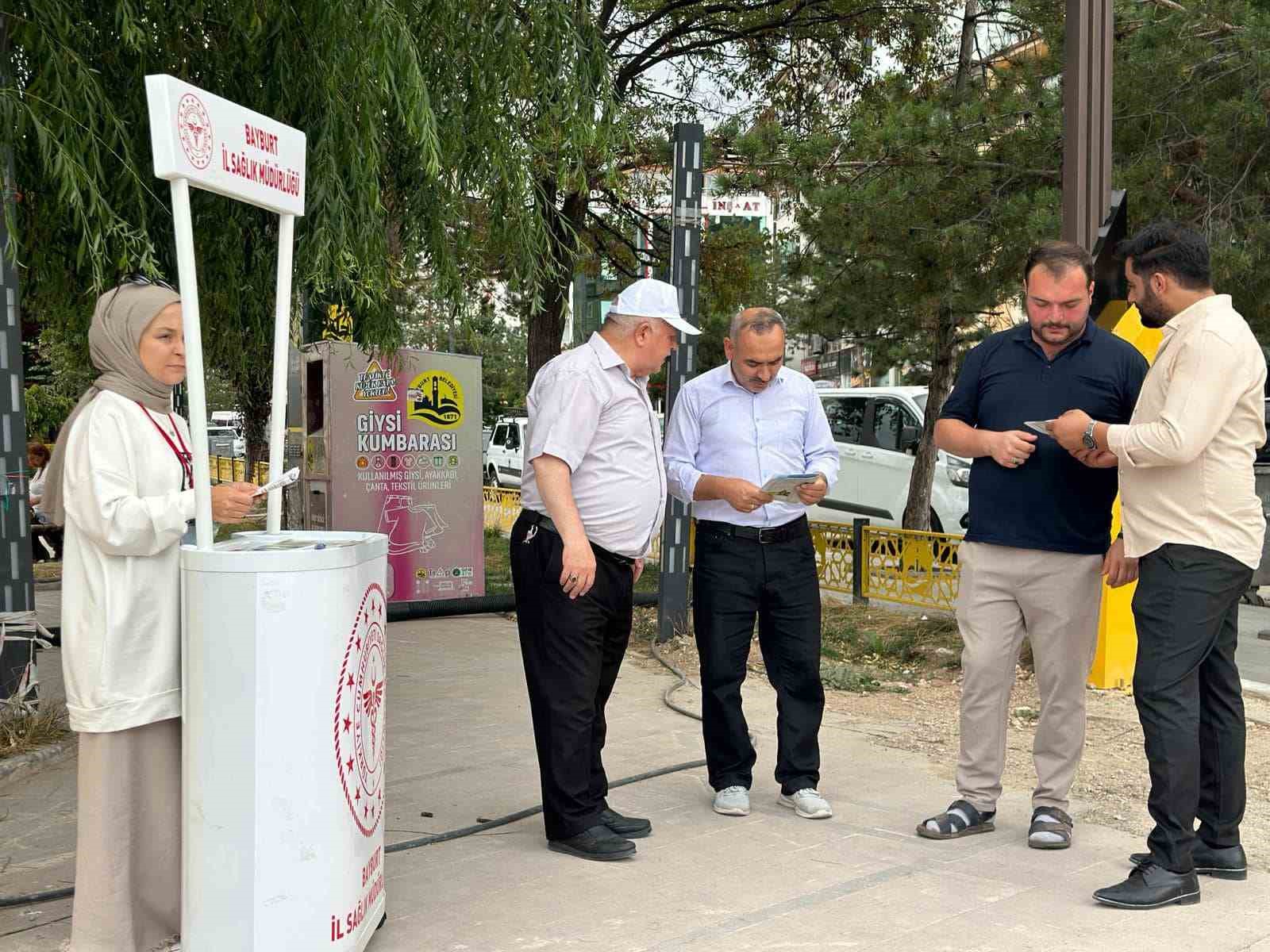 Bayburt’ta Halk Sağlığı Haftası etkinlikleri devam ediyor
