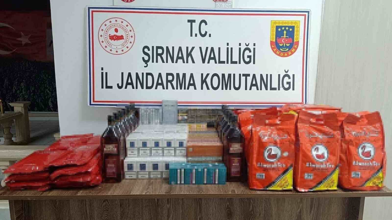 Şırnak’ta Jandarma’dan kaçakçılık operasyonu: 26 gözaltı
